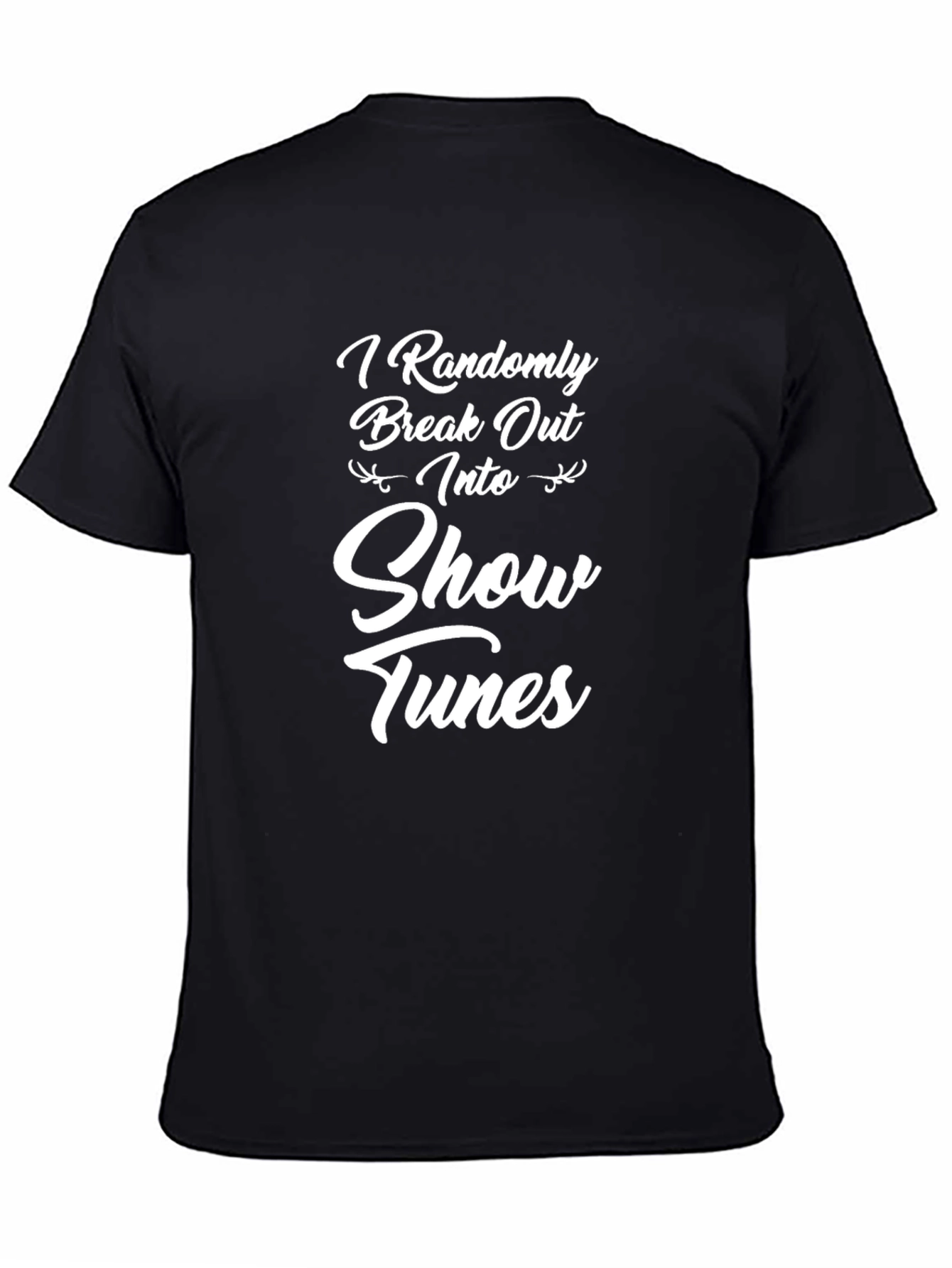 Show Tunes Black T-Shirt
