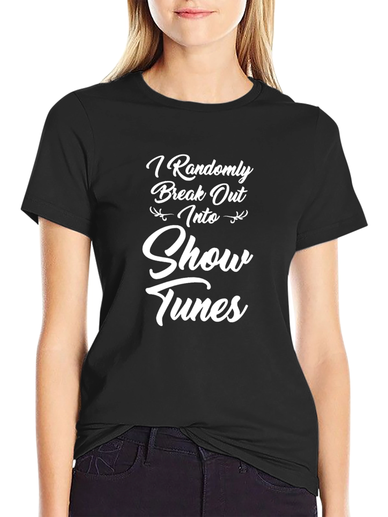 Show Tunes Black T-Shirt
