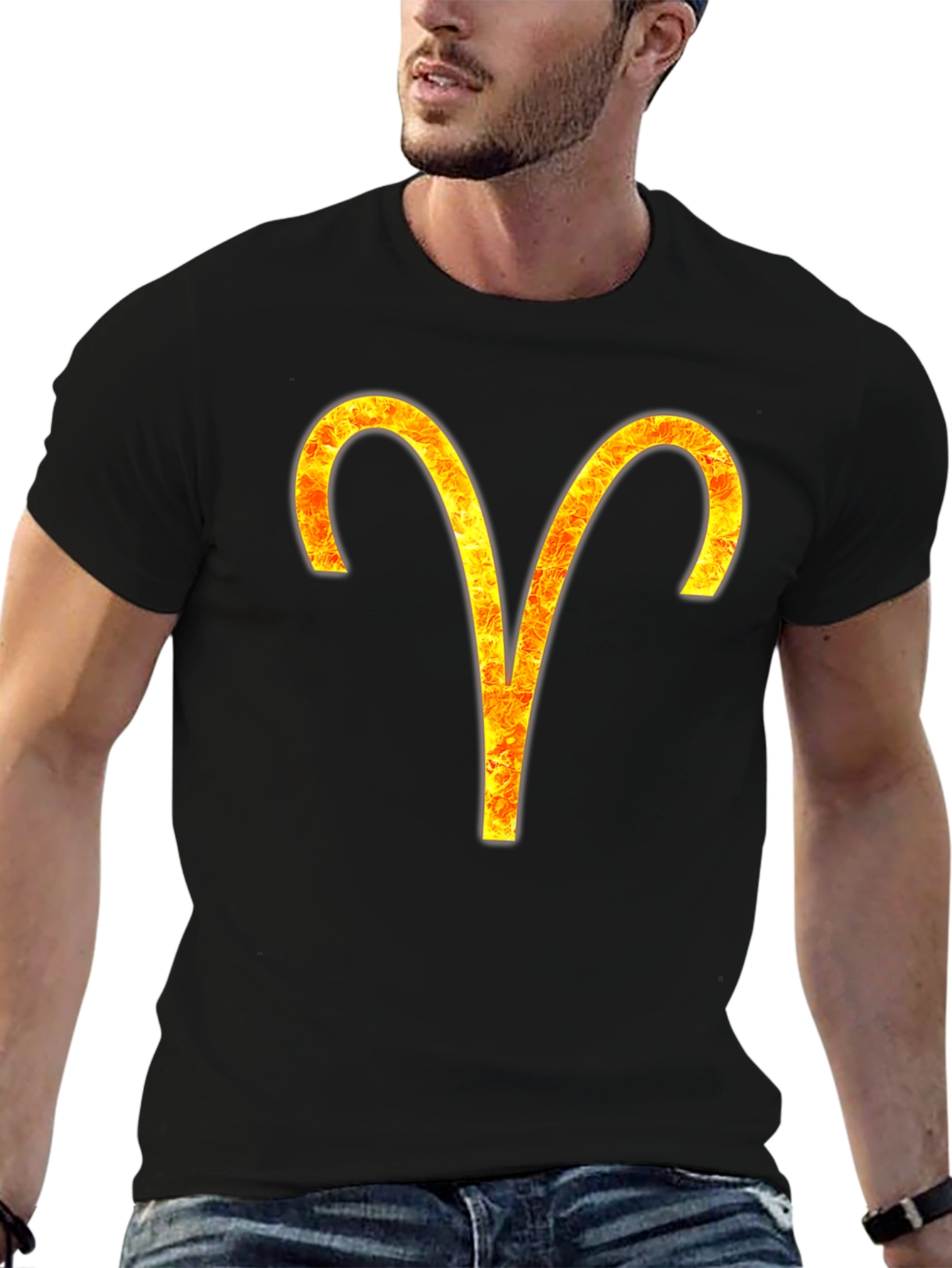 Aries Zodiac Sign Graphic T-Shirt