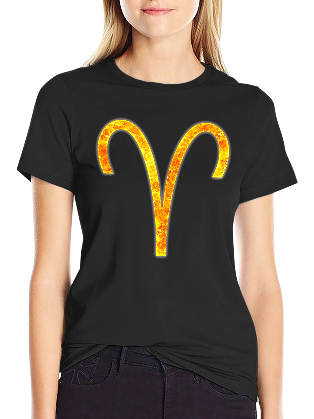 Aries Zodiac Sign Graphic T-Shirt