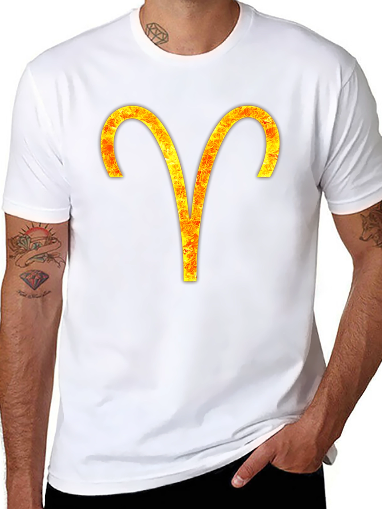 Aries Zodiac Sign Graphic T-Shirt