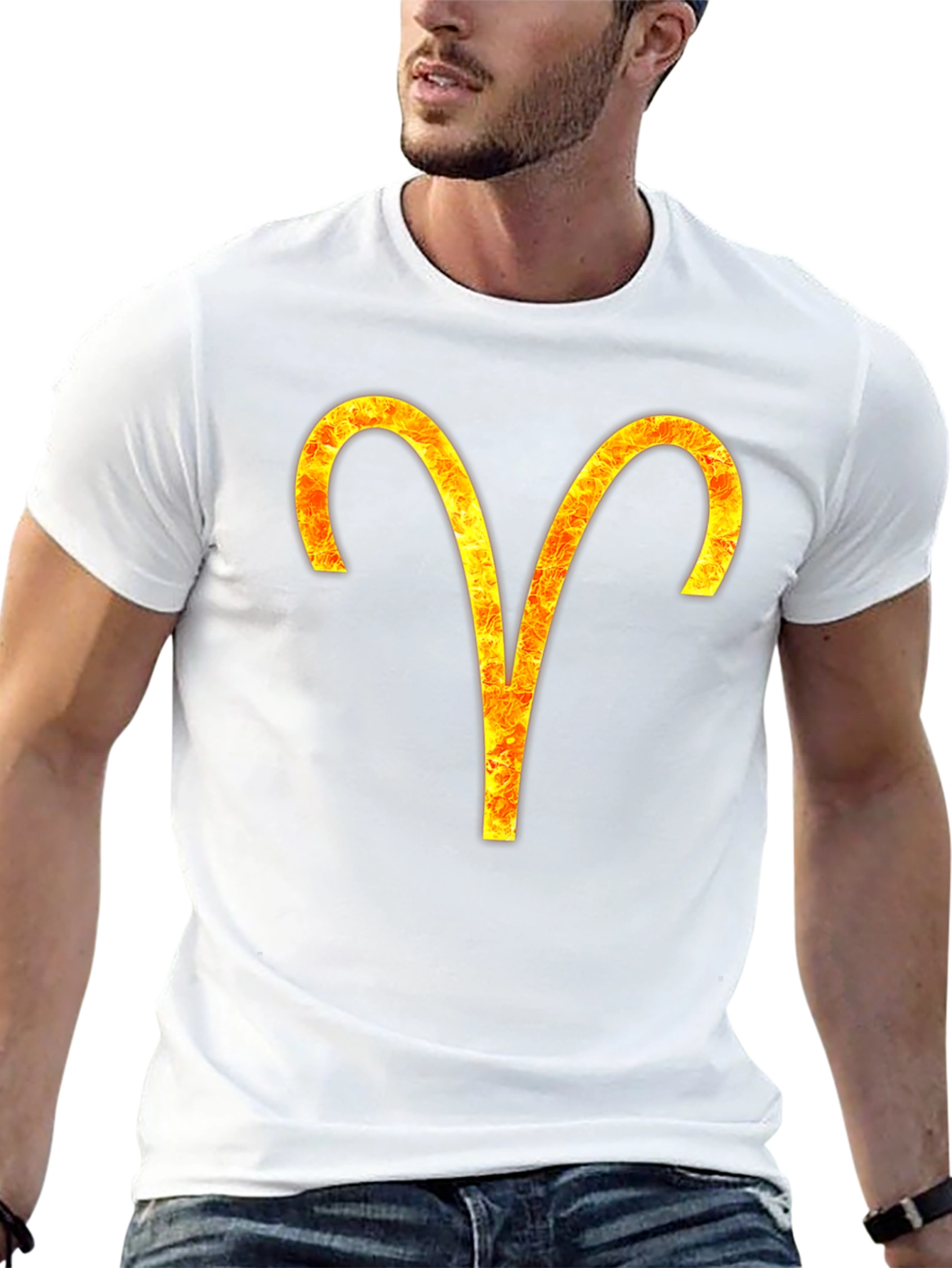 Aries Zodiac Sign Graphic T-Shirt