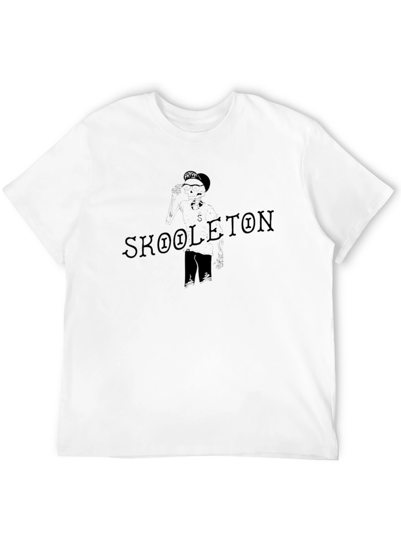 Skoolleton Graphic Black T-Shirt