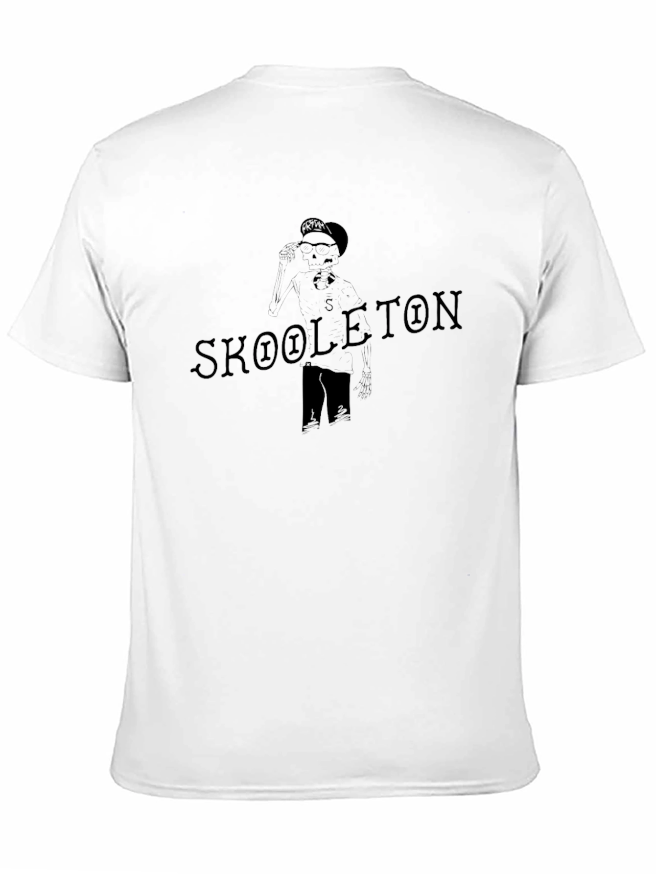 Skoolleton Graphic Black T-Shirt