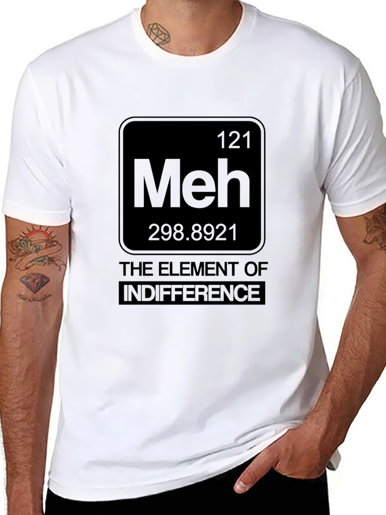 Meh Element T-Shirt - Indifference Tee