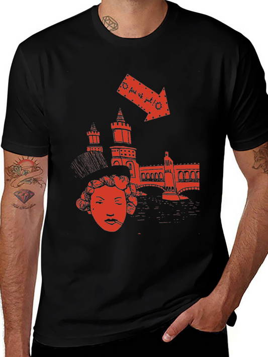 Berlin Vibe Graphic Tee - Unique Design