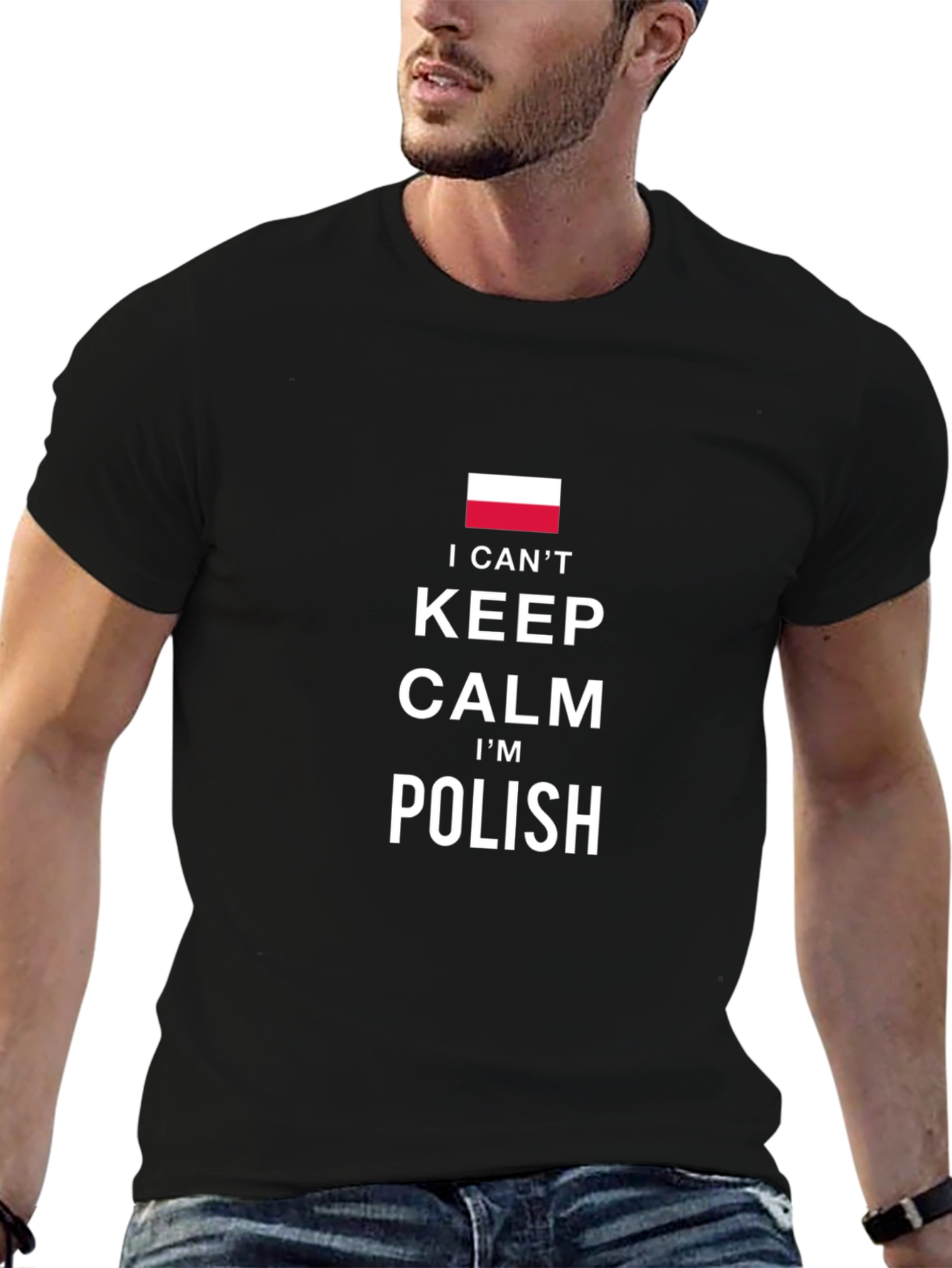 Keep Calm Im Polish T-Shirt