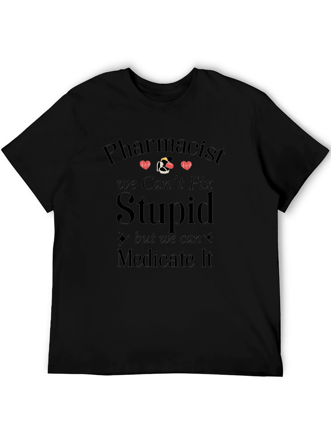 Pharmacist Medicate It Graphic T-Shirt