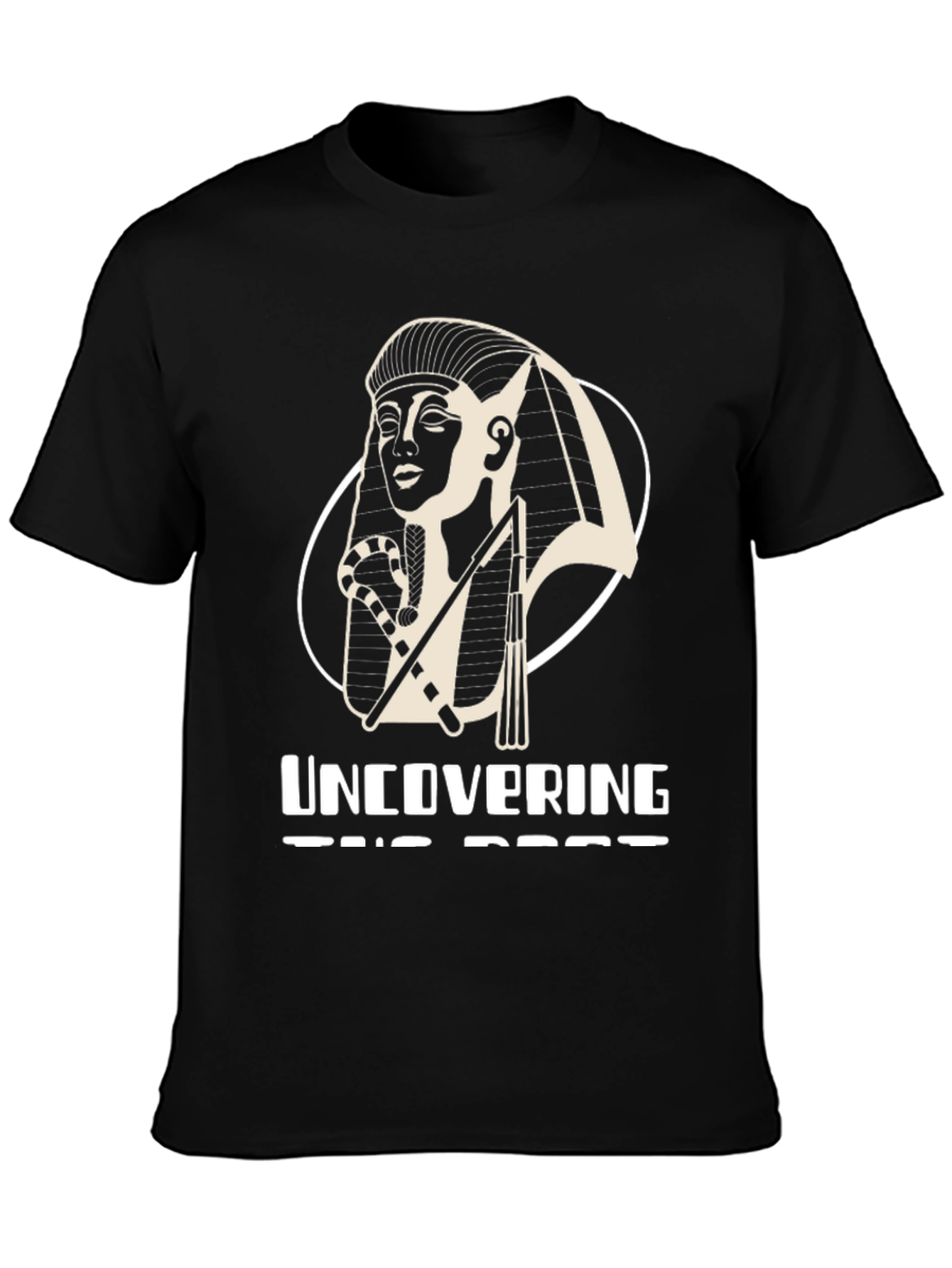 Egyptian Pharaoh Graphic T-Shirt - Uncovering the Past