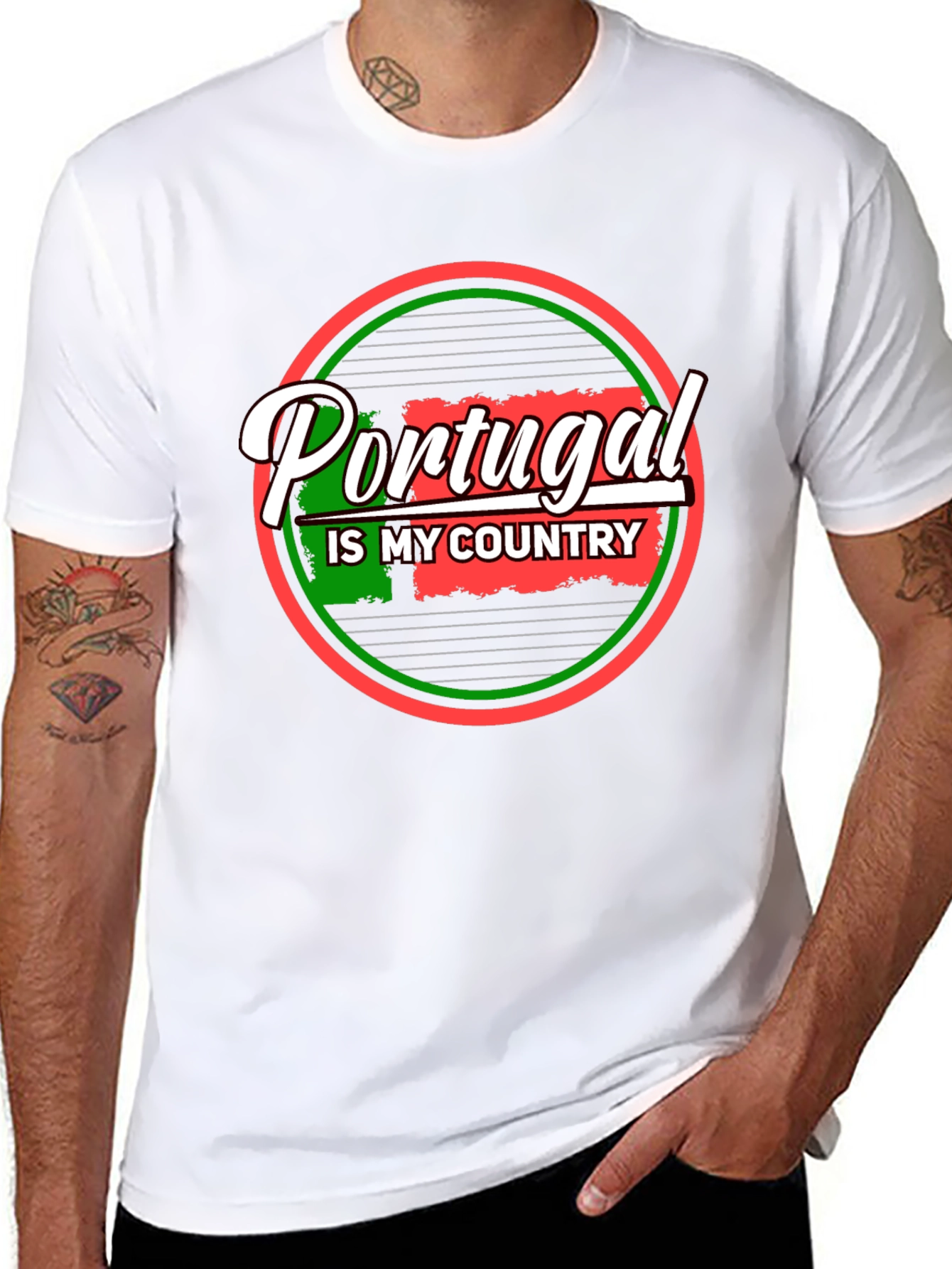 Portugal Pride Tee - My Country Graphic T-Shirt