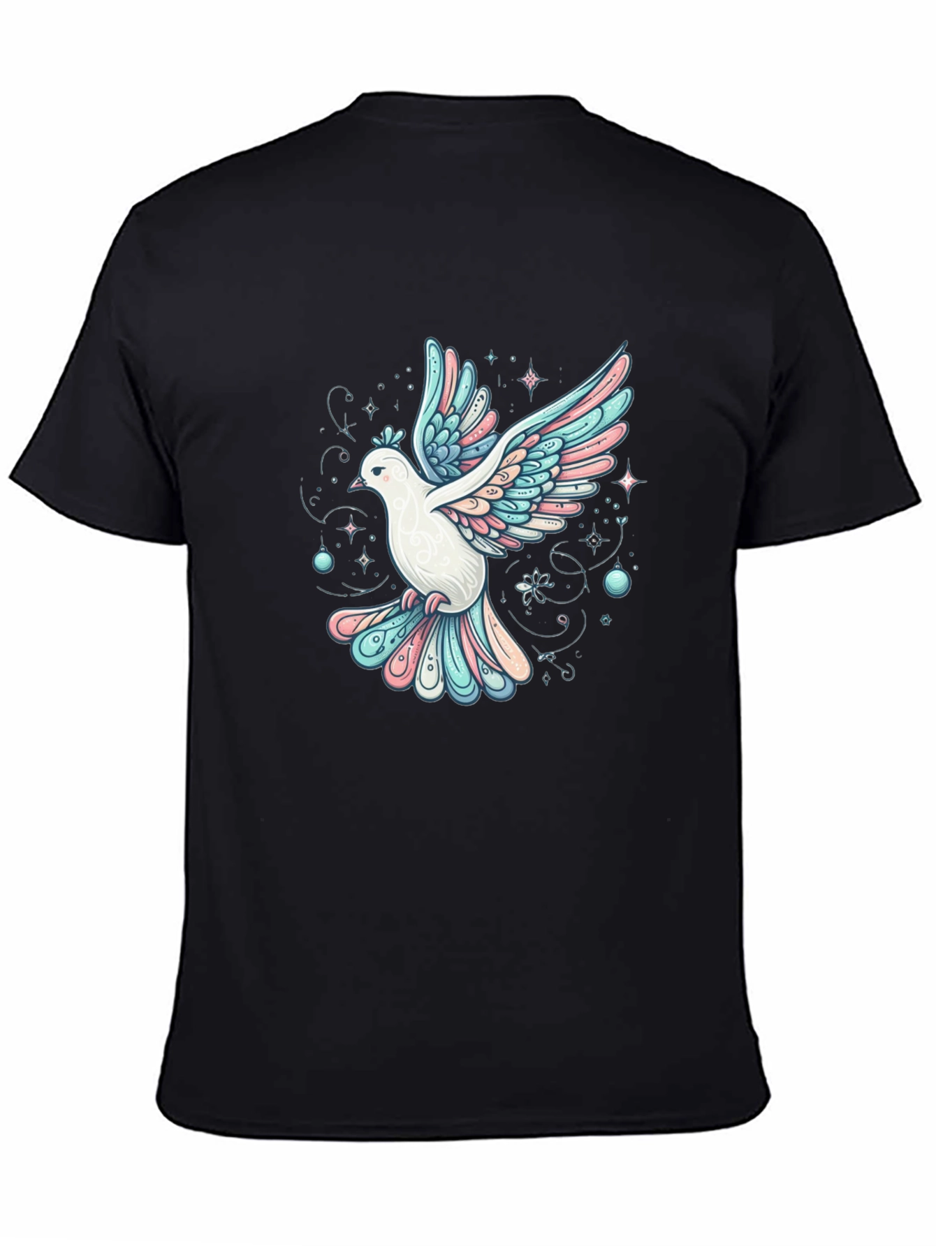 Dove Graphic Tee - Peace and Love Shirt
