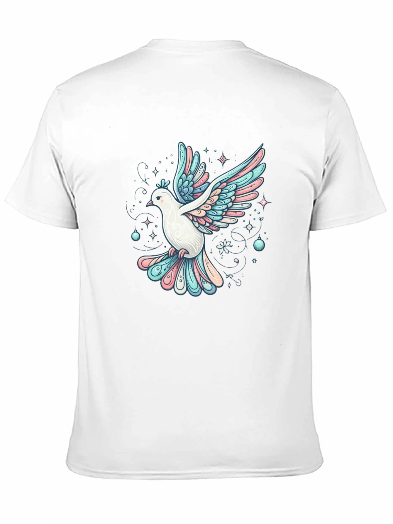 Dove Graphic Tee - Peace and Love Shirt