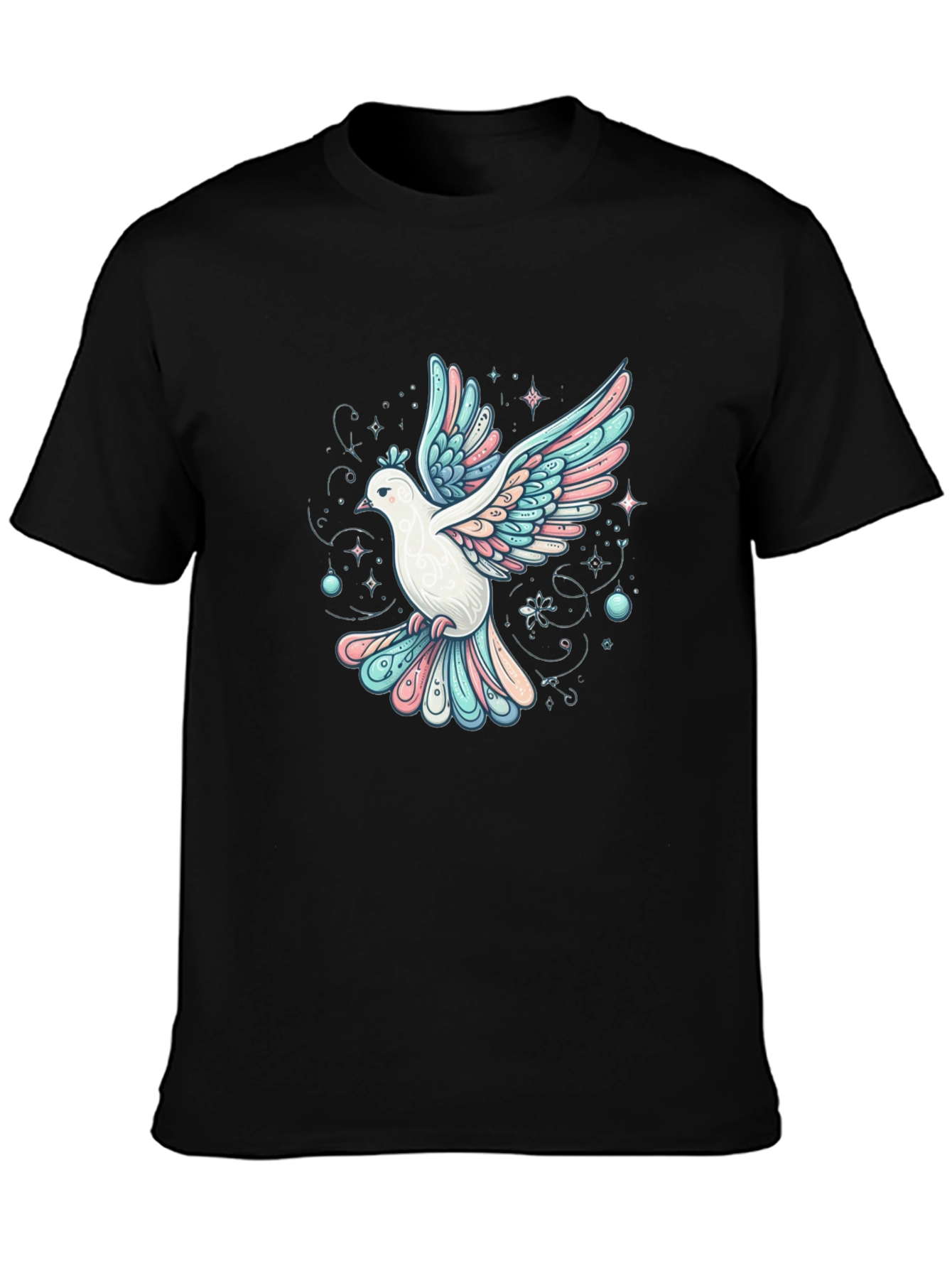 Dove Graphic Tee - Peace and Love Shirt