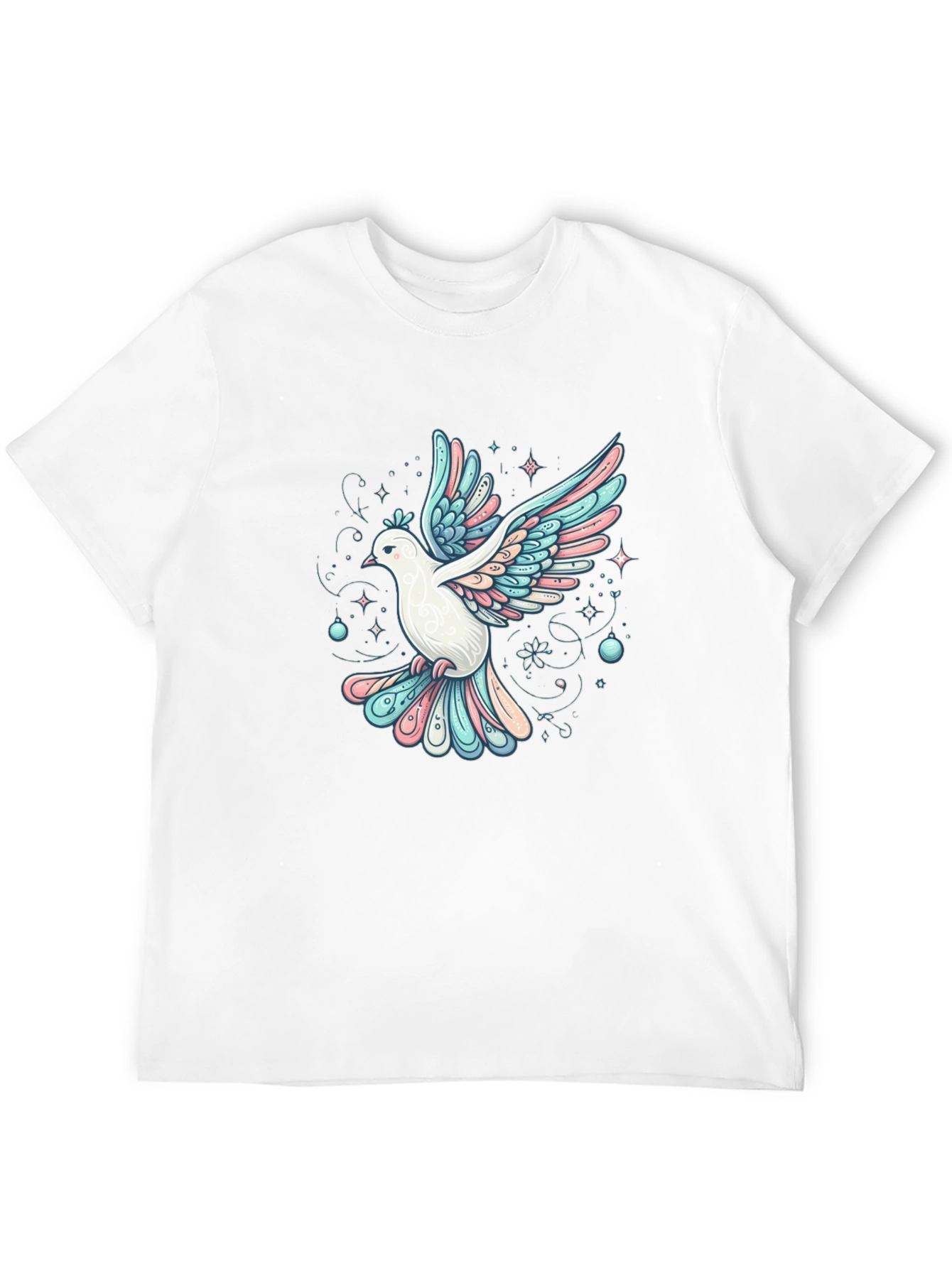 Dove Graphic Tee - Peace and Love Shirt