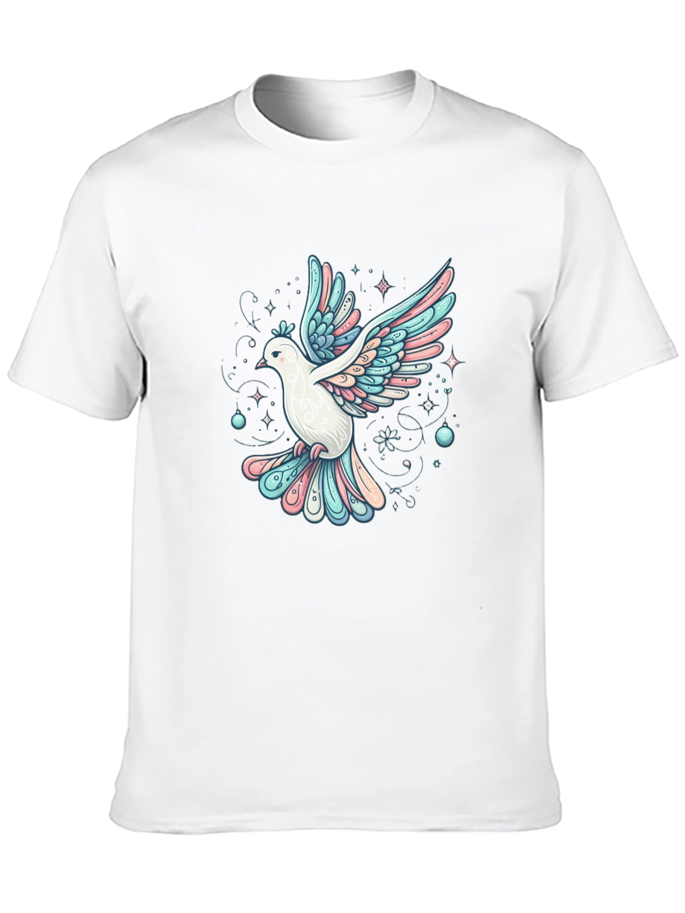 Dove Graphic Tee - Peace and Love Shirt