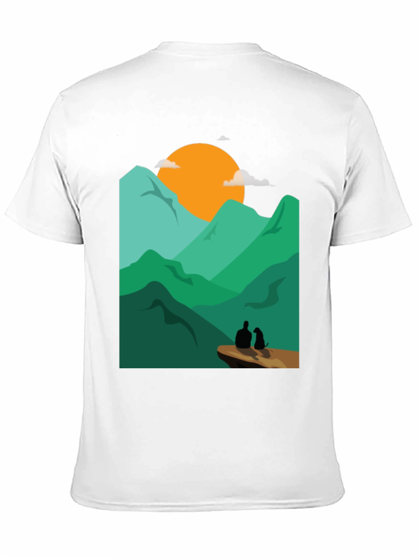 Mountain View Graphic Tee - Adventure Awaits