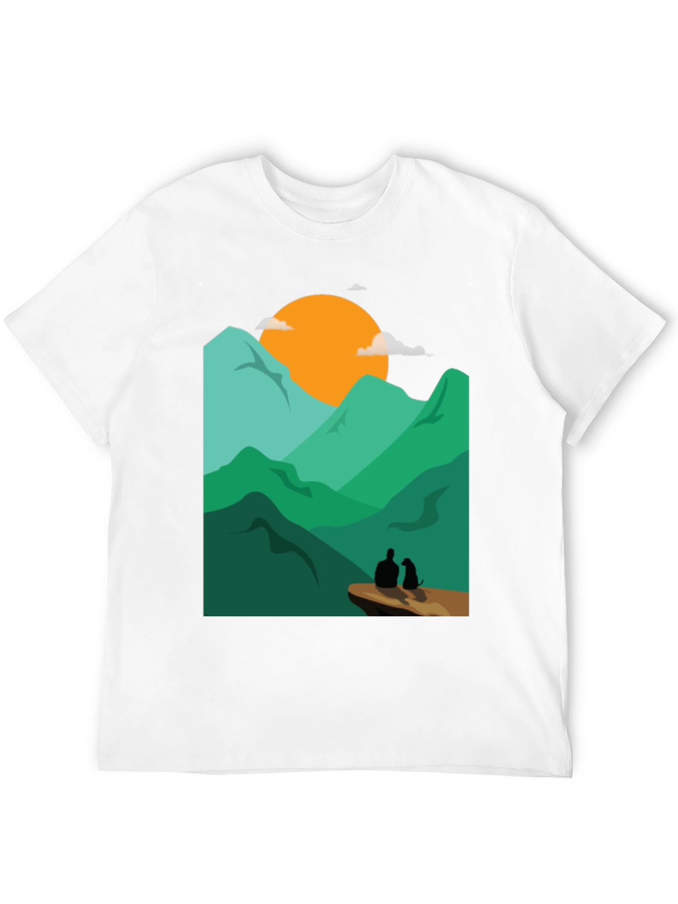 Mountain View Graphic Tee - Adventure Awaits