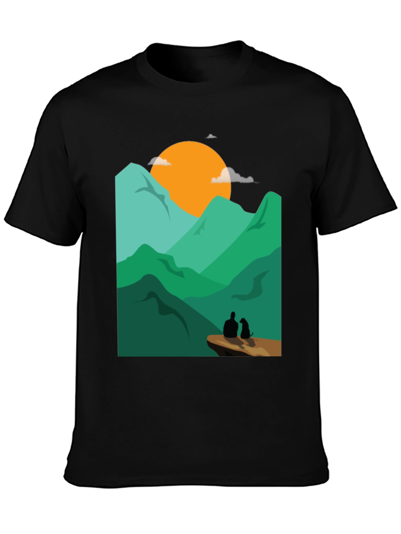 Mountain View Graphic Tee - Adventure Awaits