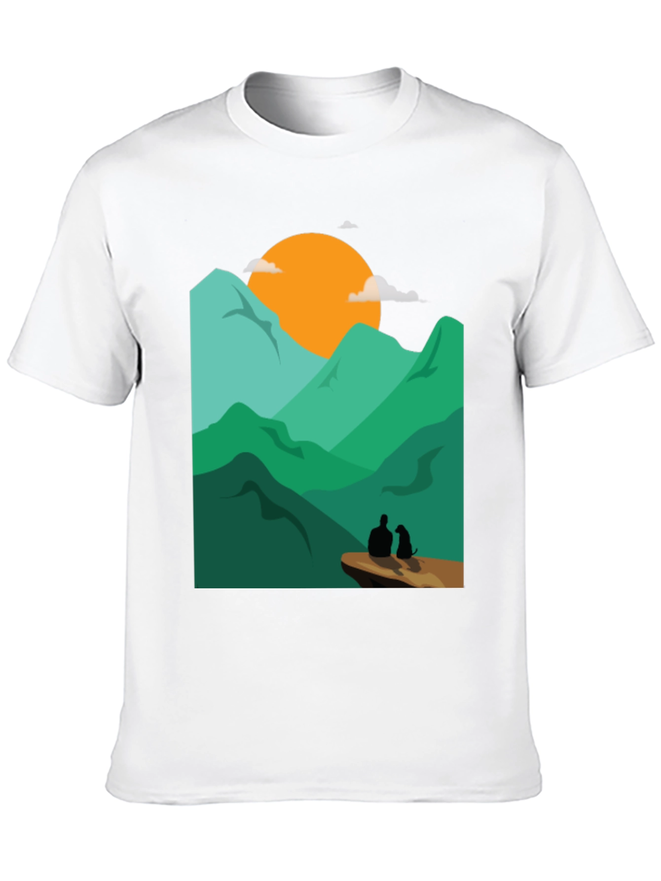 Mountain View Graphic Tee - Adventure Awaits