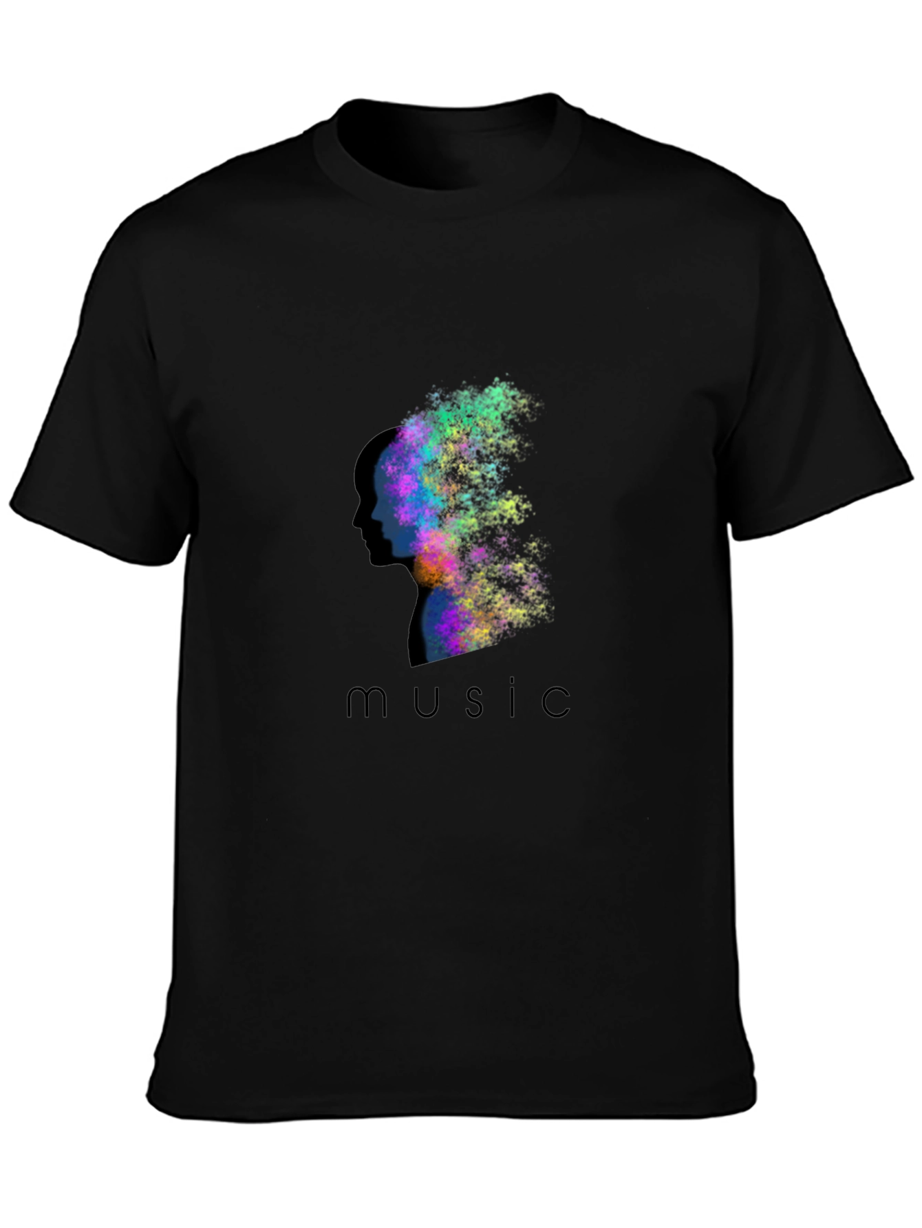 Music Mind T-Shirt - Artistic Graphic Tee