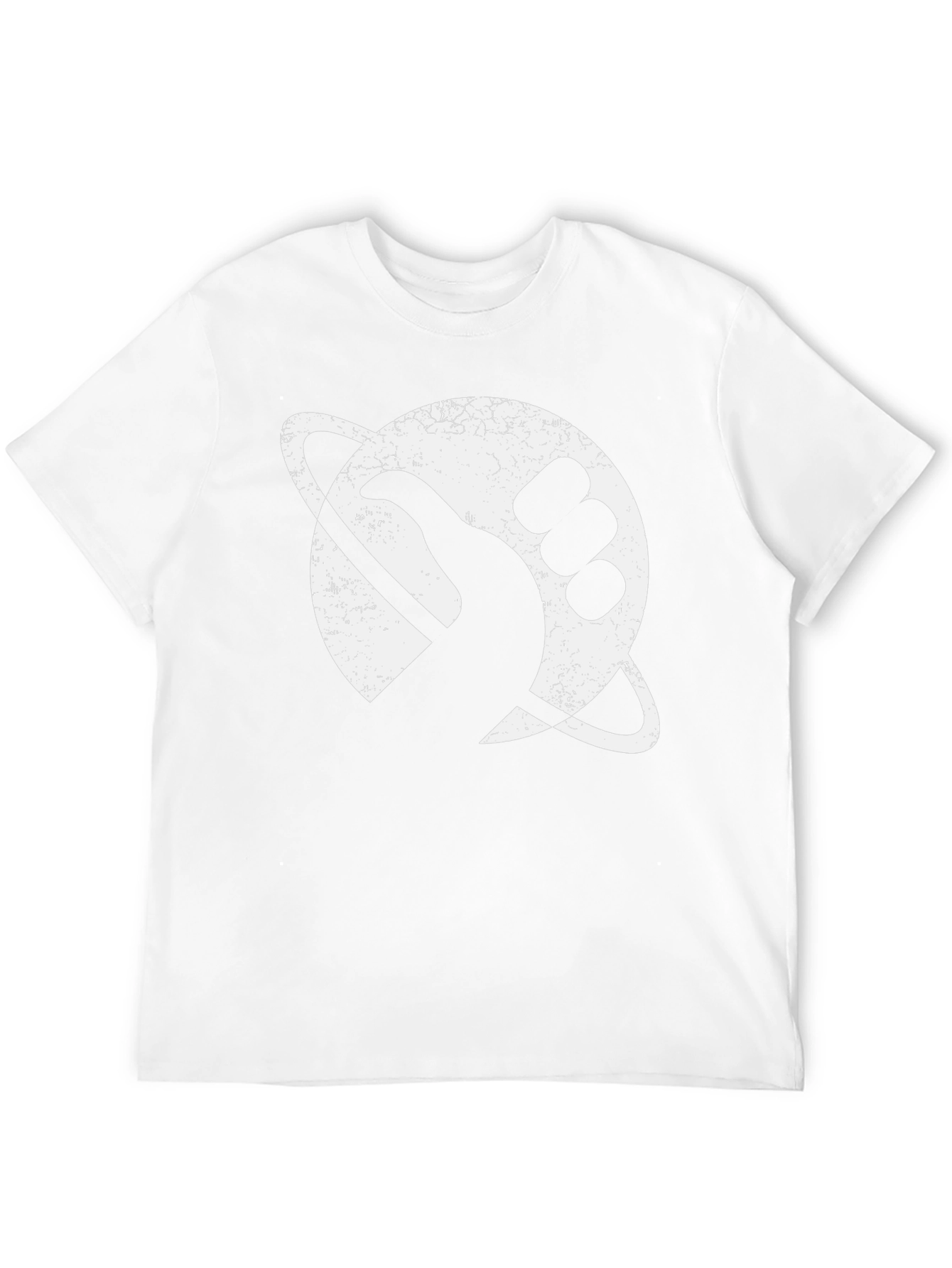 Retro Space Graphic T-Shirt - Black