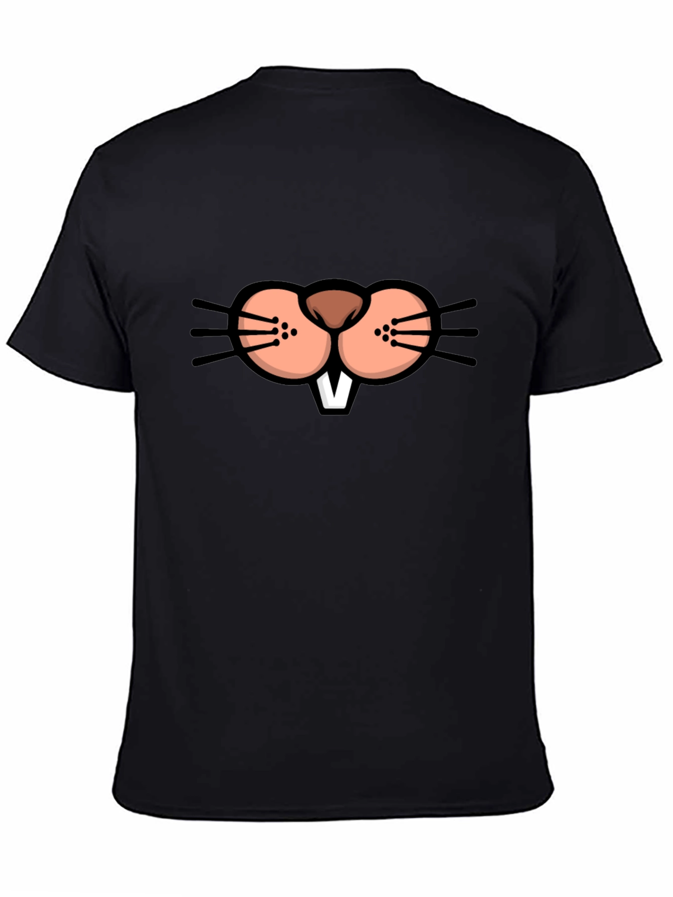 Funny Animal Face Graphic T-Shirt