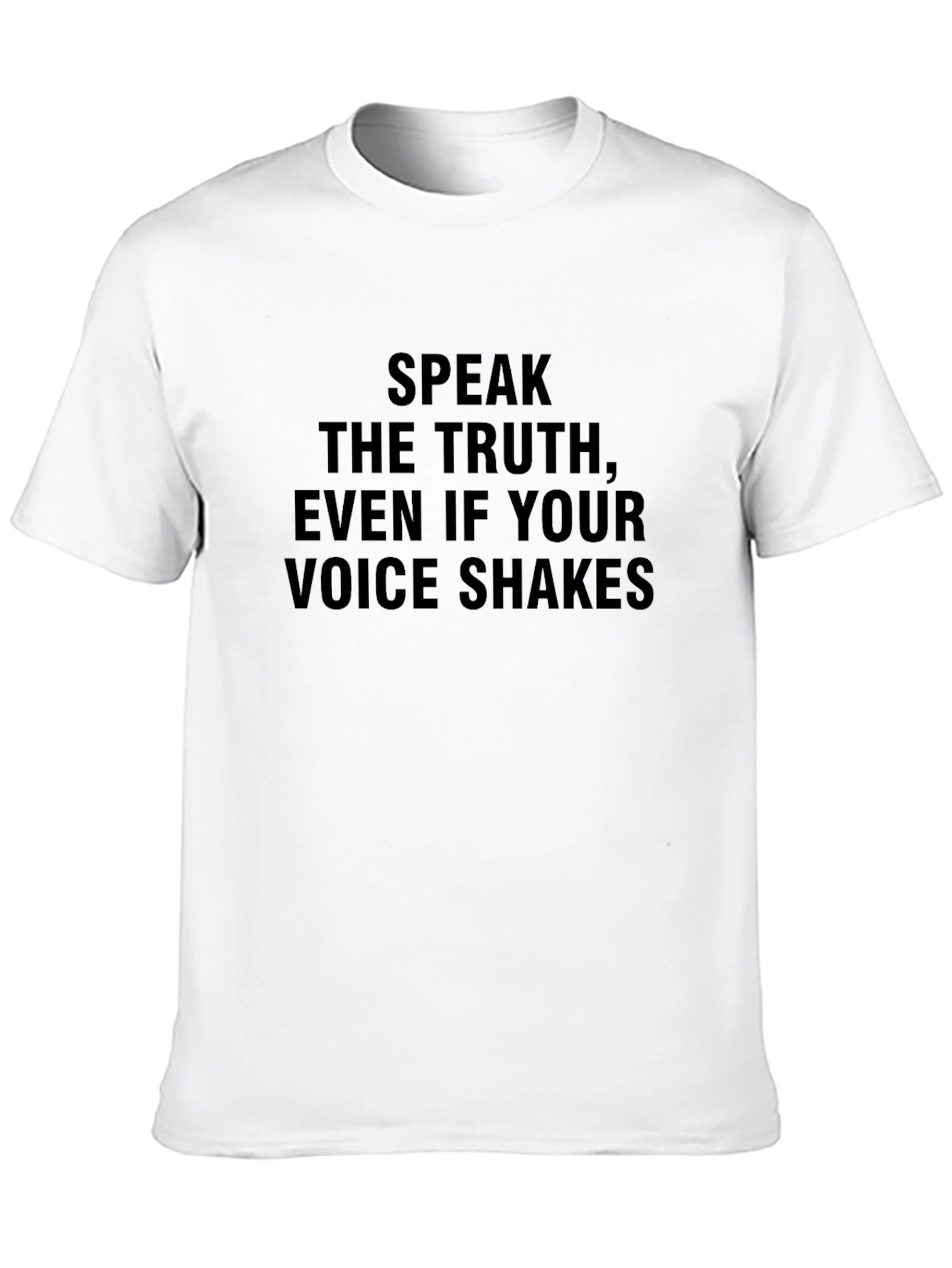 Speak the Truth Tee - Voice Shakes Empowerment Shirt