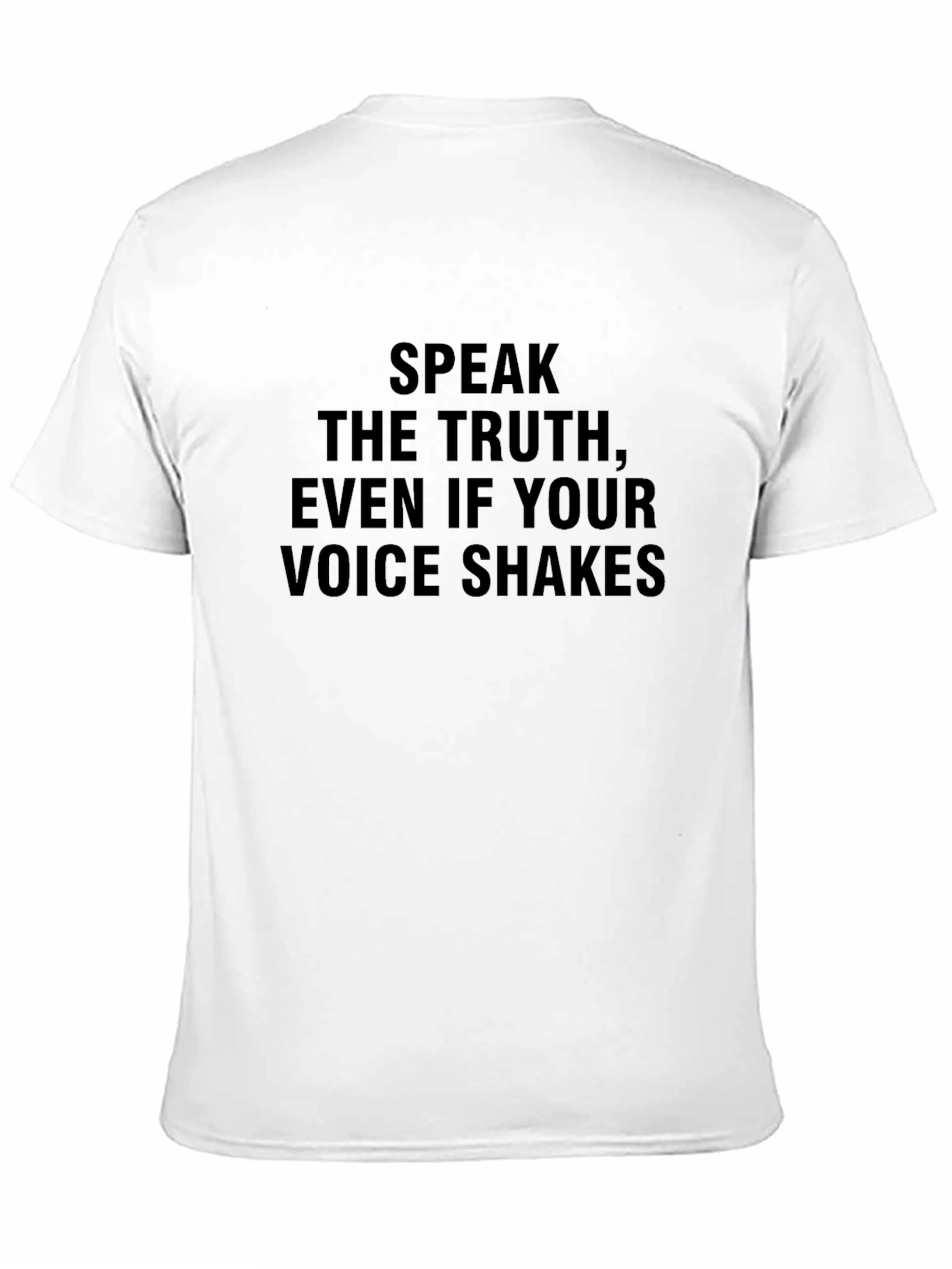 Speak the Truth Tee - Voice Shakes Empowerment Shirt