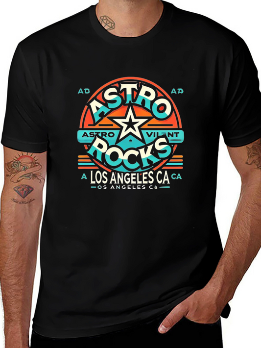 Astro Rocks Graphic Tee - Los Angeles CA T-Shirt
