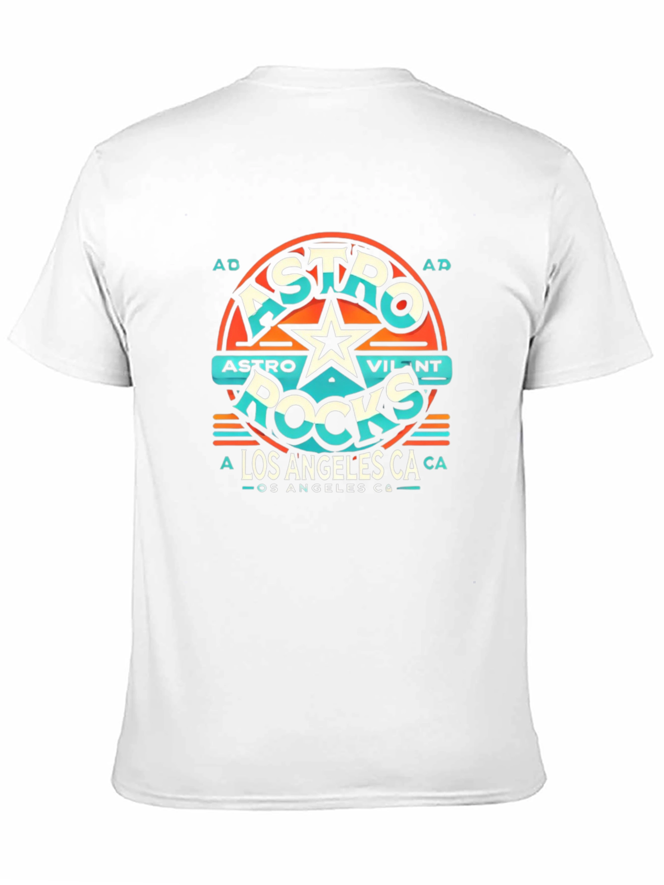 Astro Rocks Graphic Tee - Los Angeles CA T-Shirt