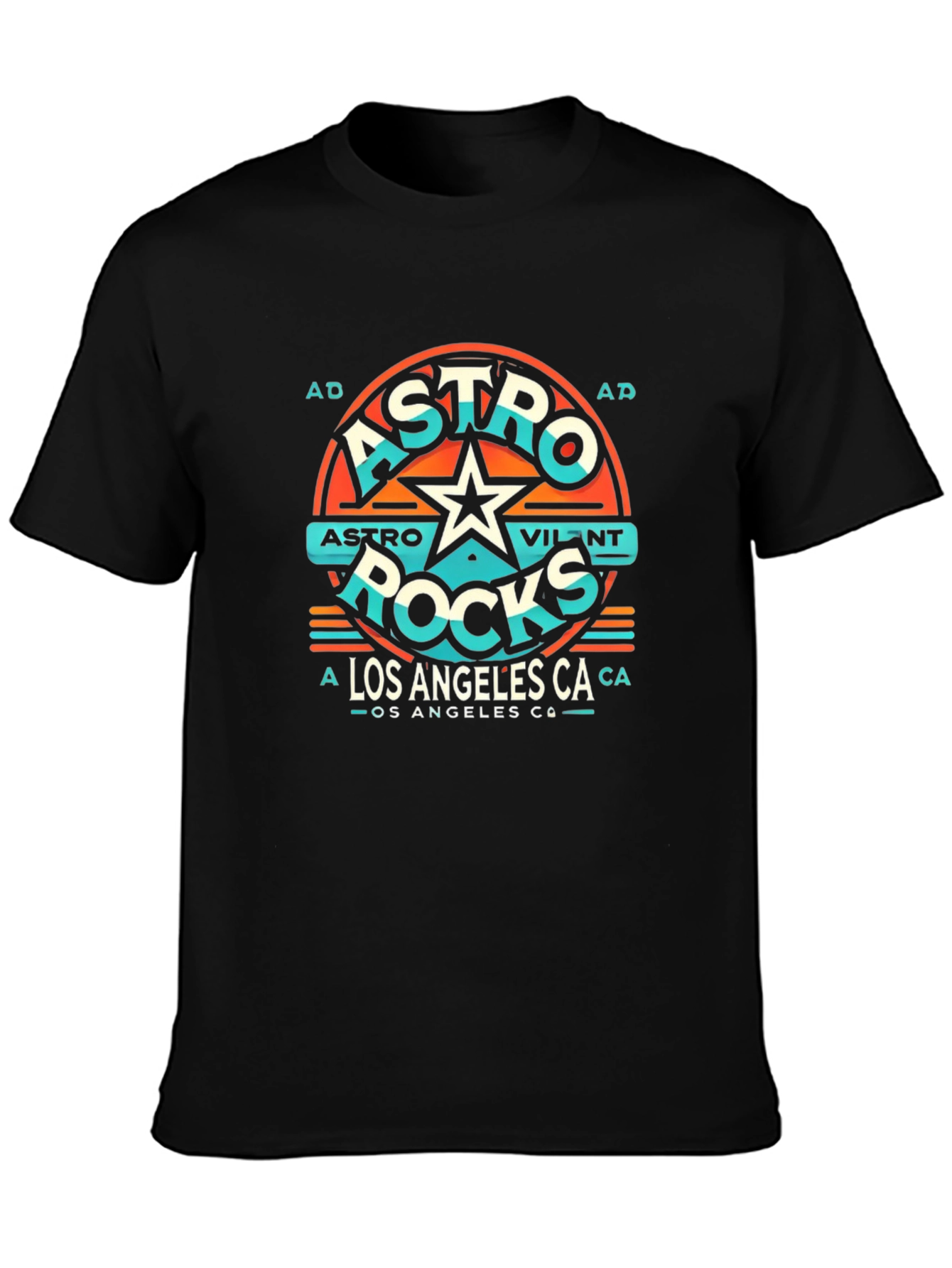 Astro Rocks Graphic Tee - Los Angeles CA T-Shirt