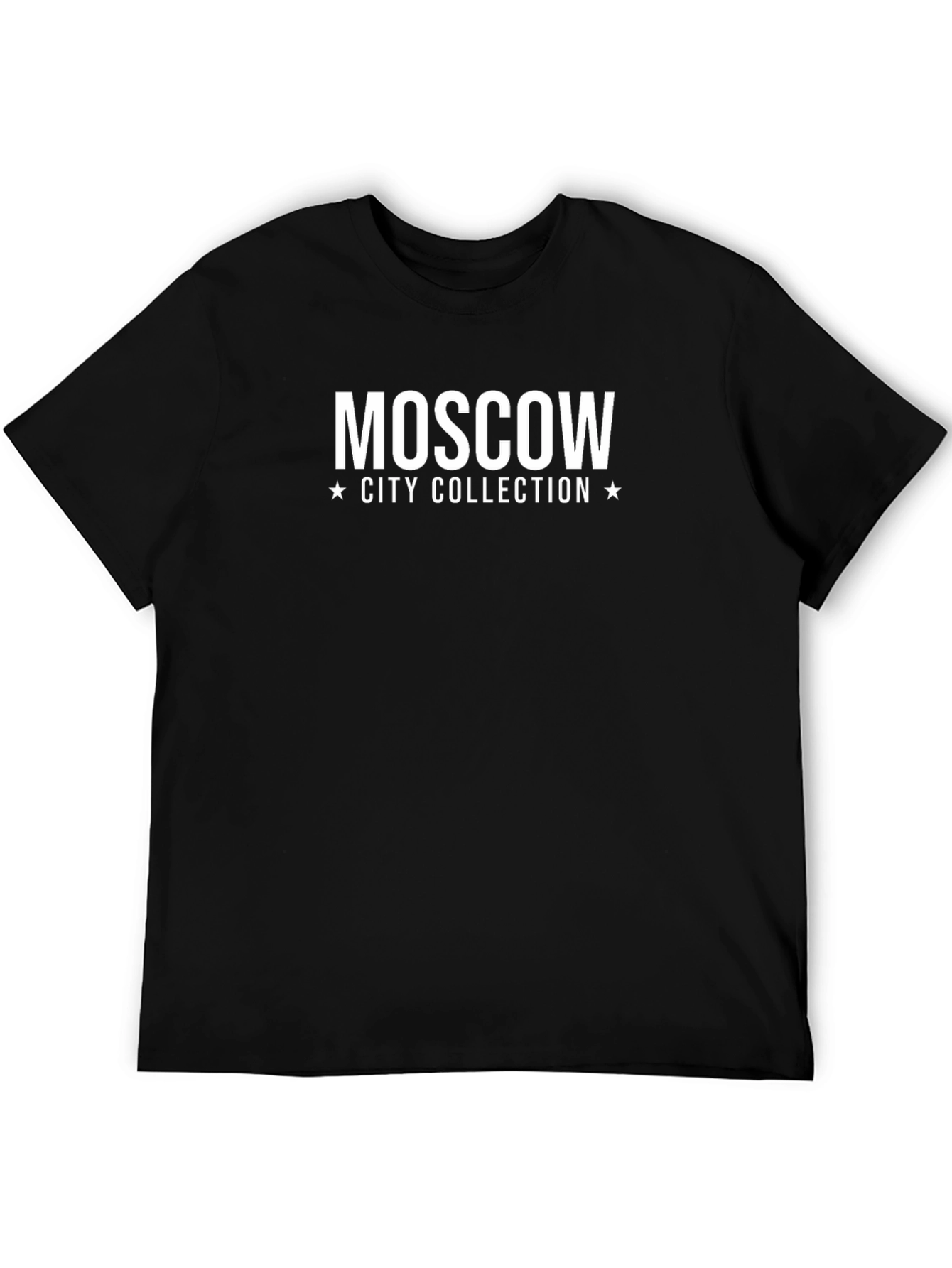 Moscow City Collection Black T-Shirt