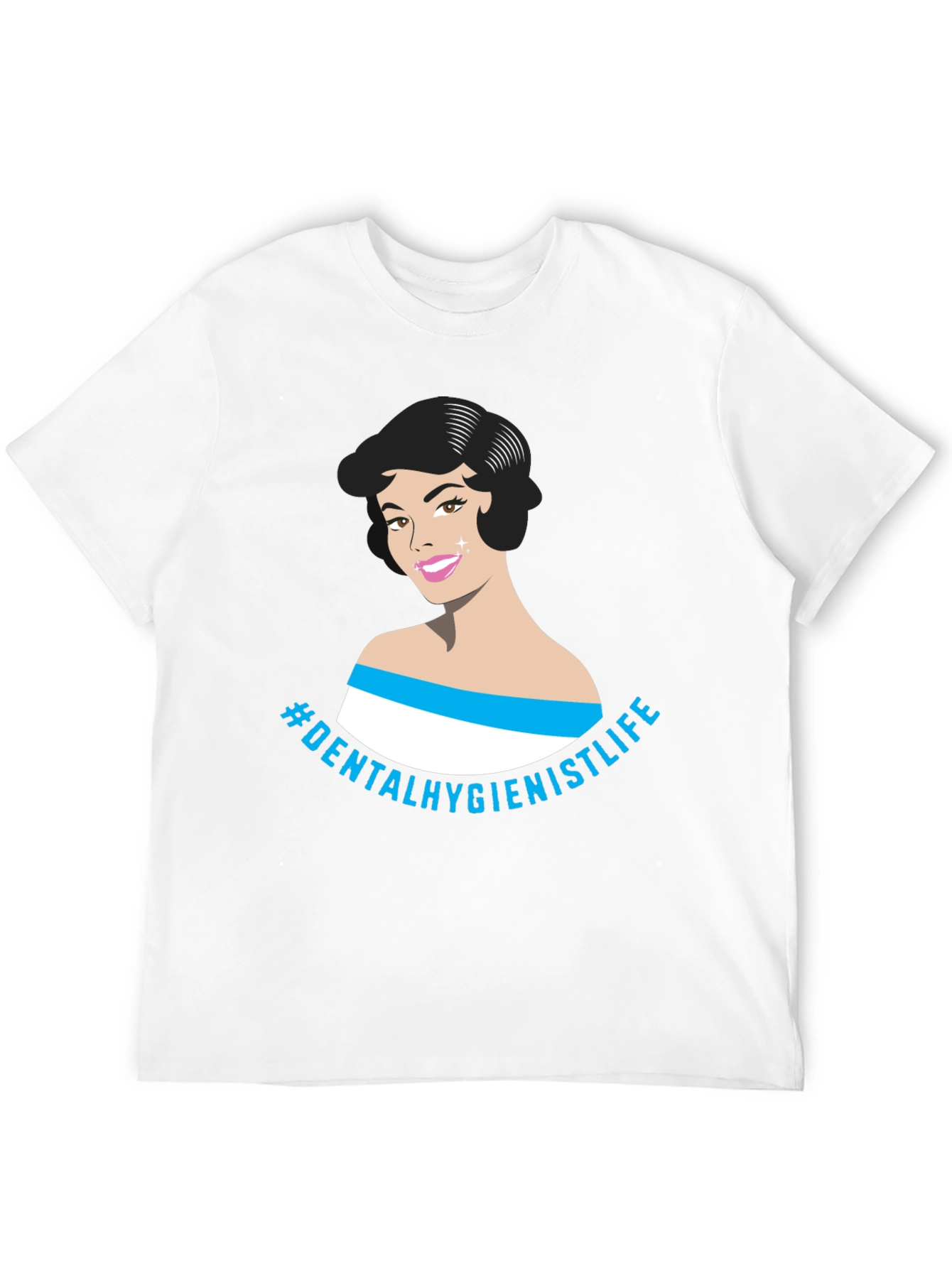 Dental Hygienist Life Graphic Tee - Black