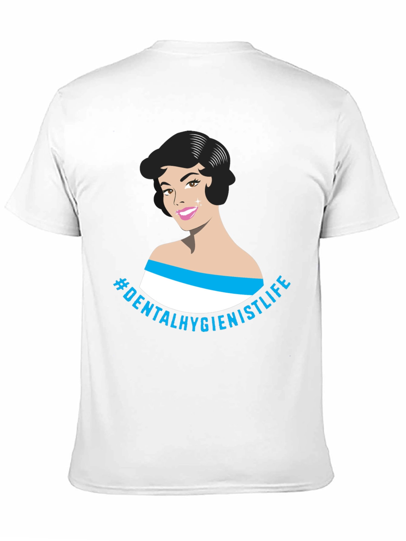 Dental Hygienist Life Graphic Tee - Black