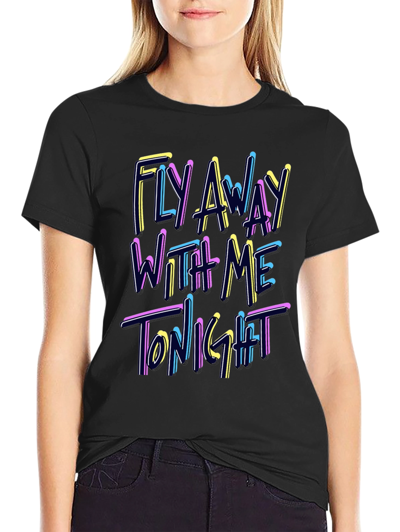 Fly Away With Me Tonight Graphic Tee