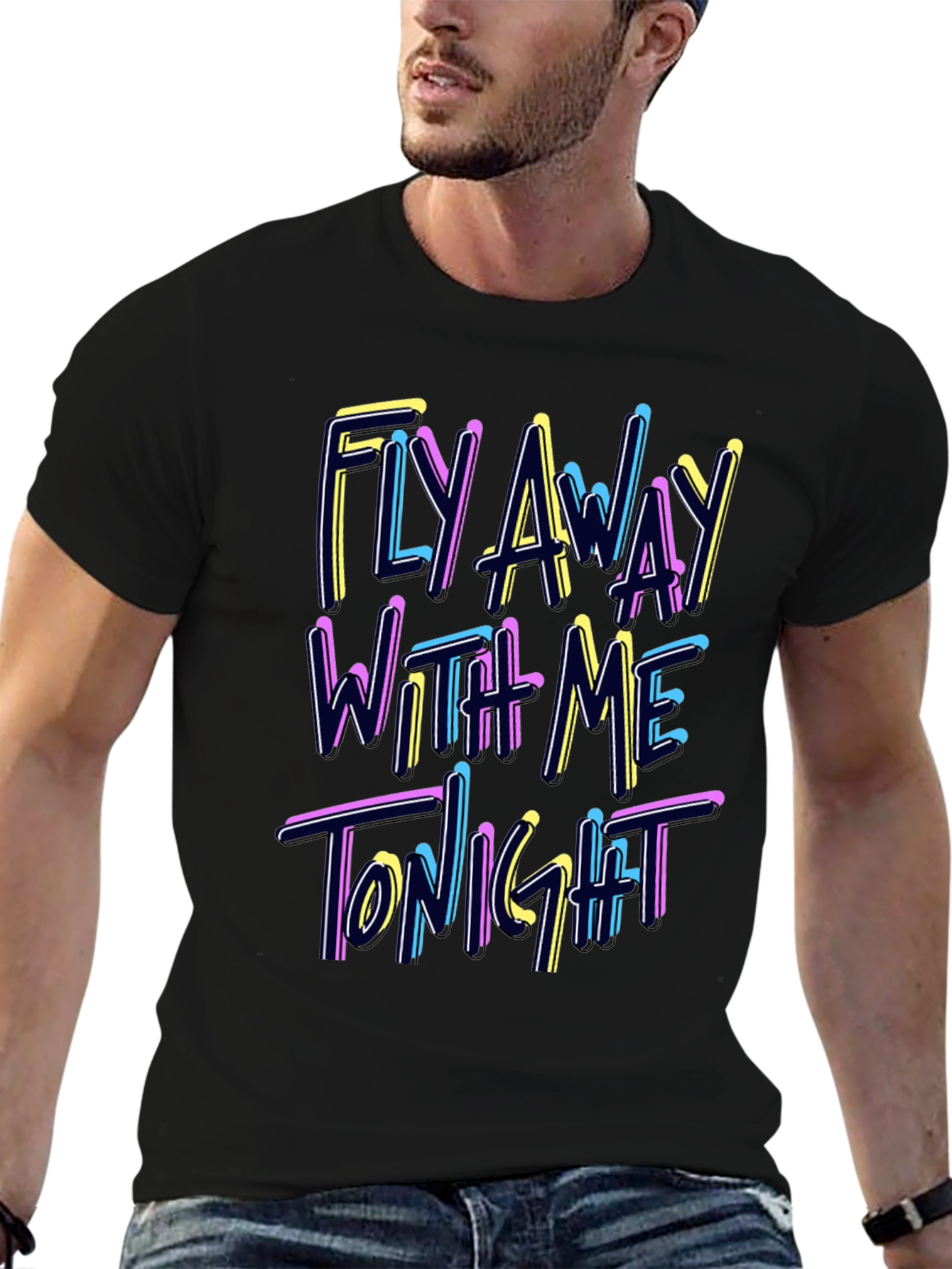 Fly Away With Me Tonight Graphic Tee