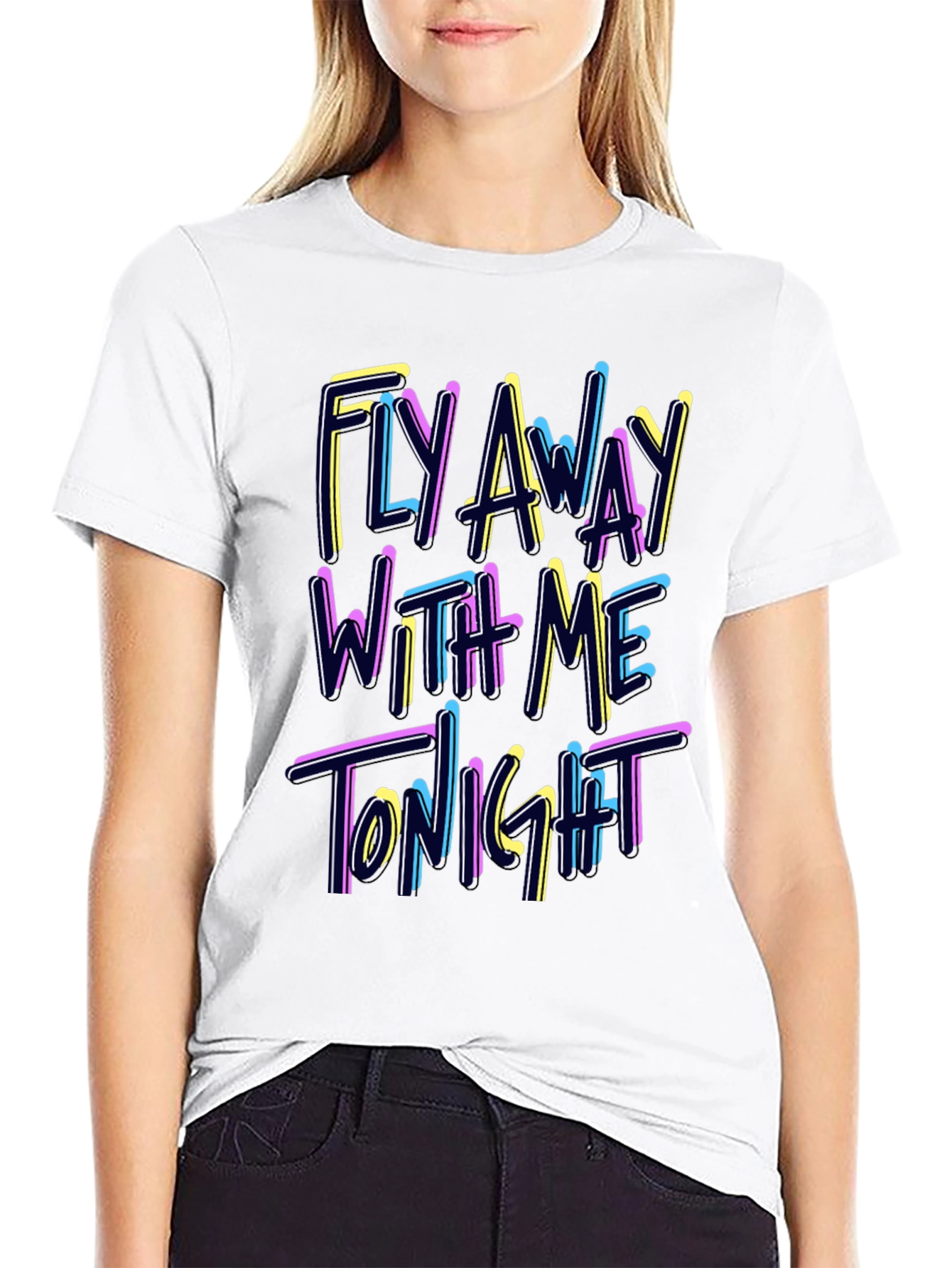 Fly Away With Me Tonight Graphic Tee