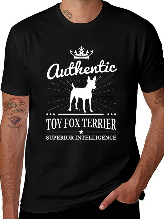 Authentic Toy Fox Terrier Graphic T-Shirt