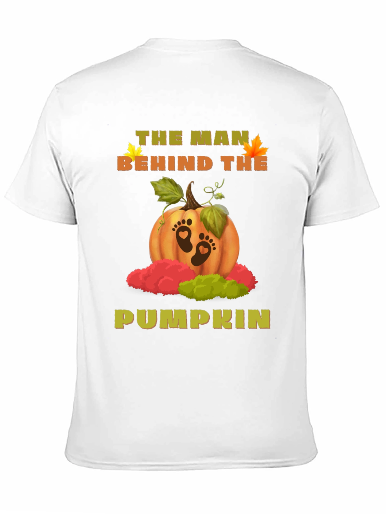 The Man Behind The Pumpkin T-Shirt Pregnancy Reveal