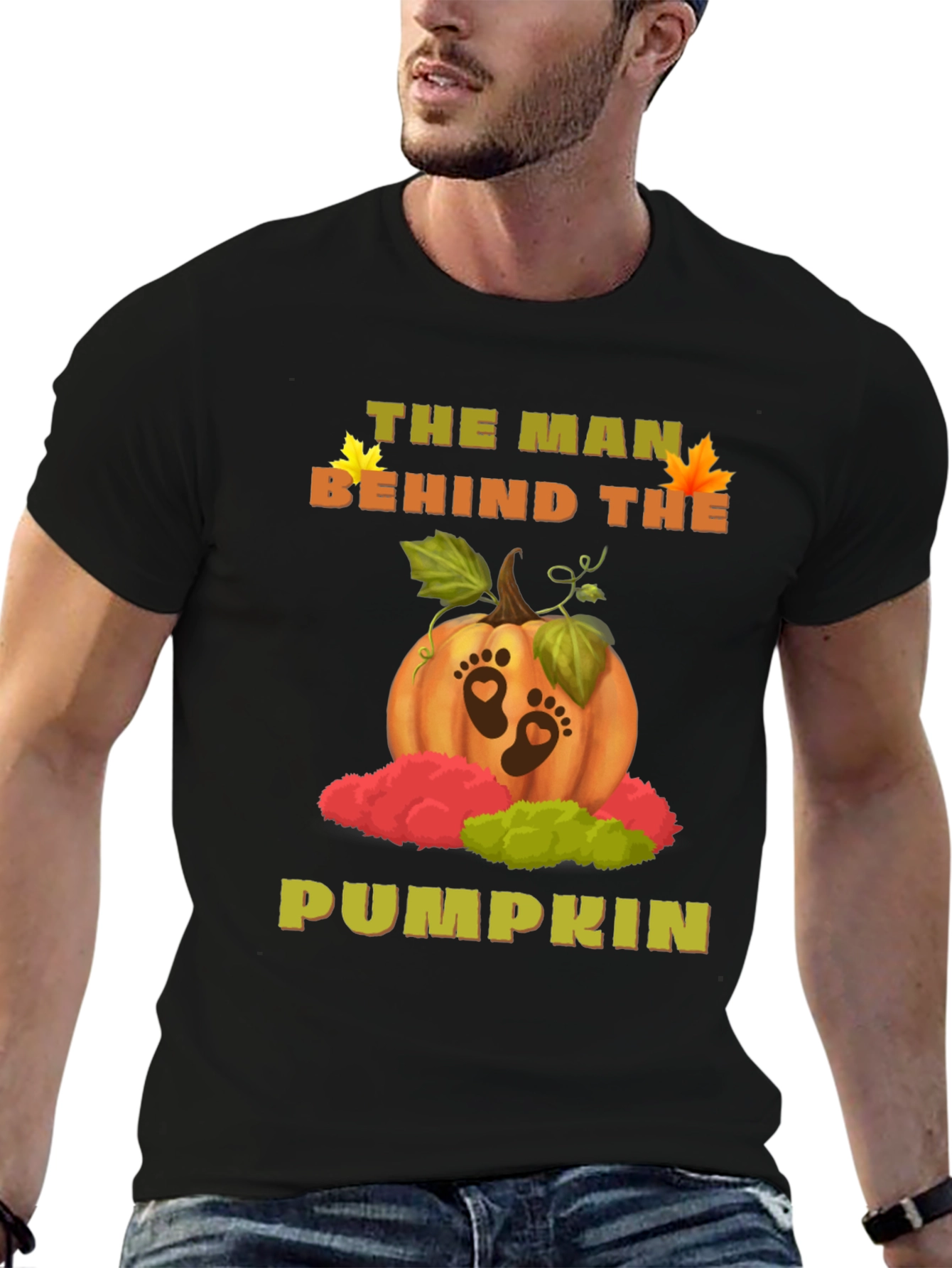 The Man Behind The Pumpkin T-Shirt Pregnancy Reveal