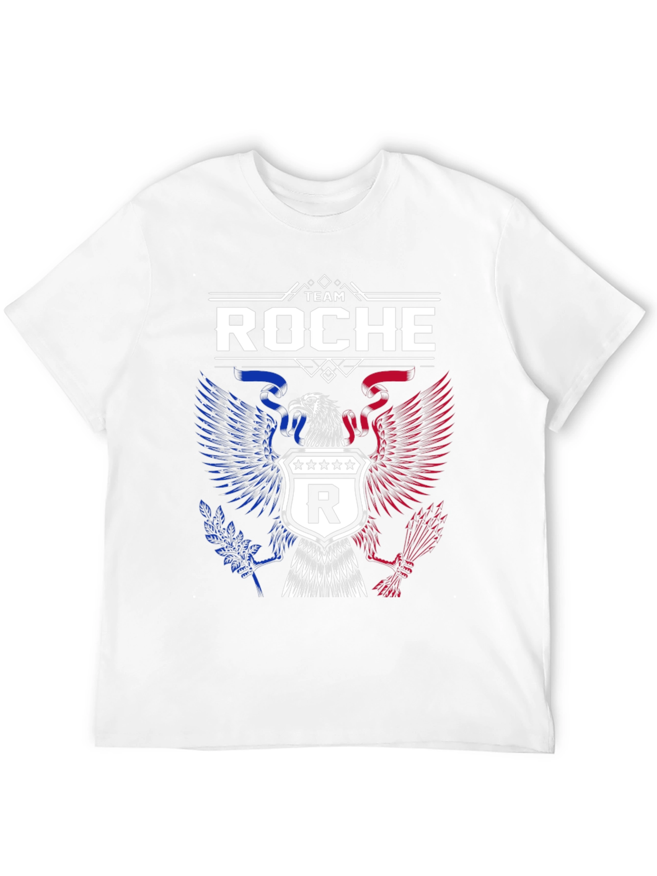 Team Roche Patriotic Eagle Graphic T-Shirt