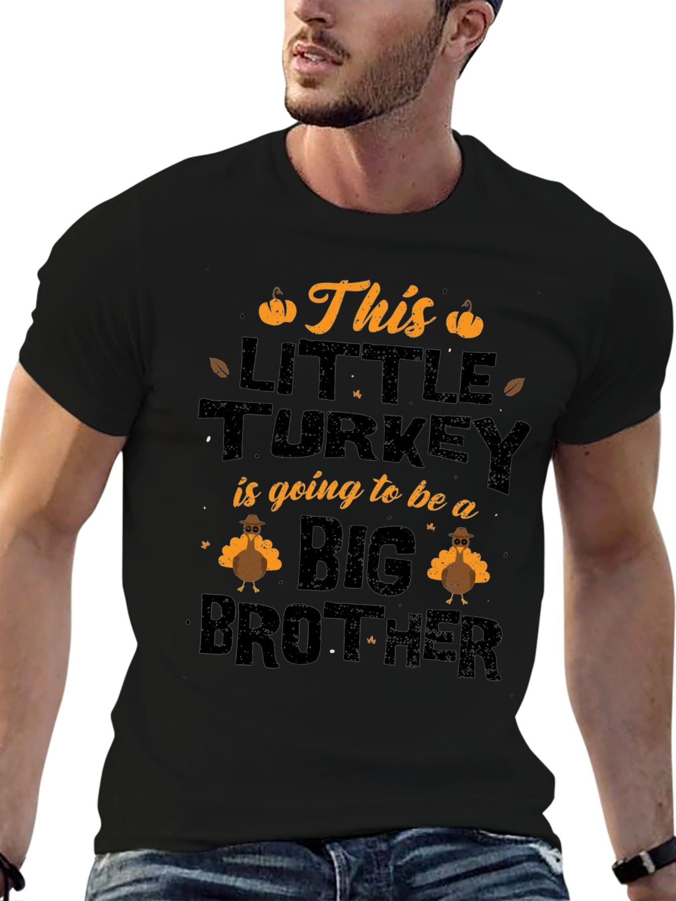This Little Turkey Big Brother Thanksgiving T-Shirt