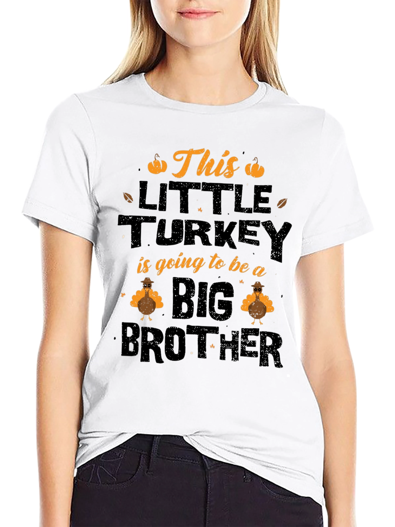 This Little Turkey Big Brother Thanksgiving T-Shirt