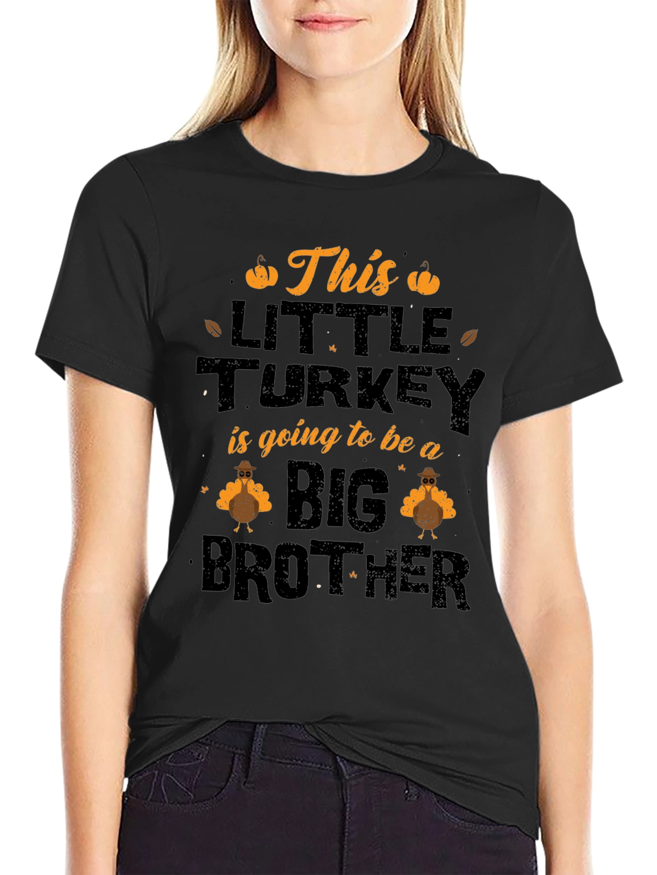 This Little Turkey Big Brother Thanksgiving T-Shirt