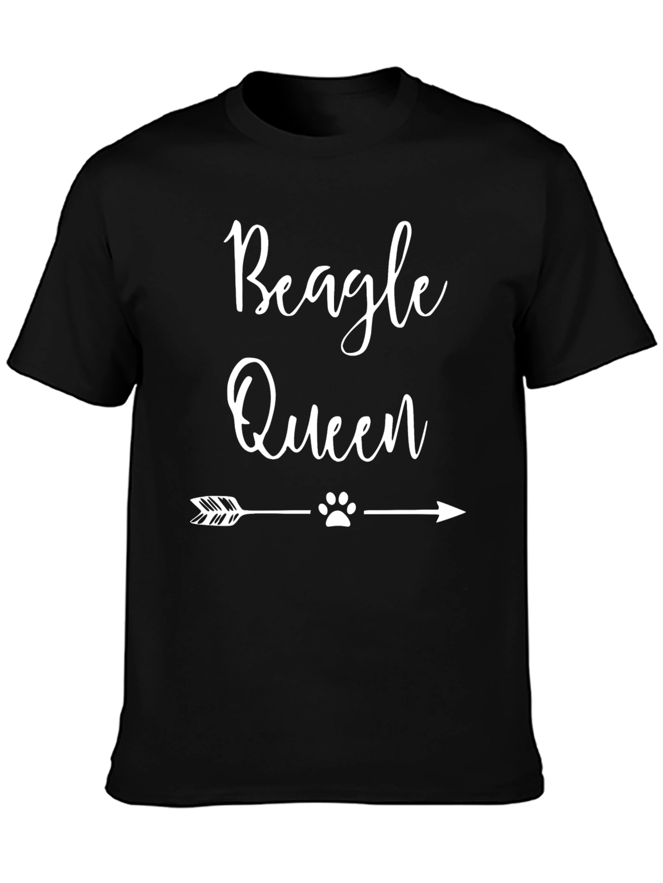 Beagle Queen Graphic Tee - Dog Lover T-Shirt