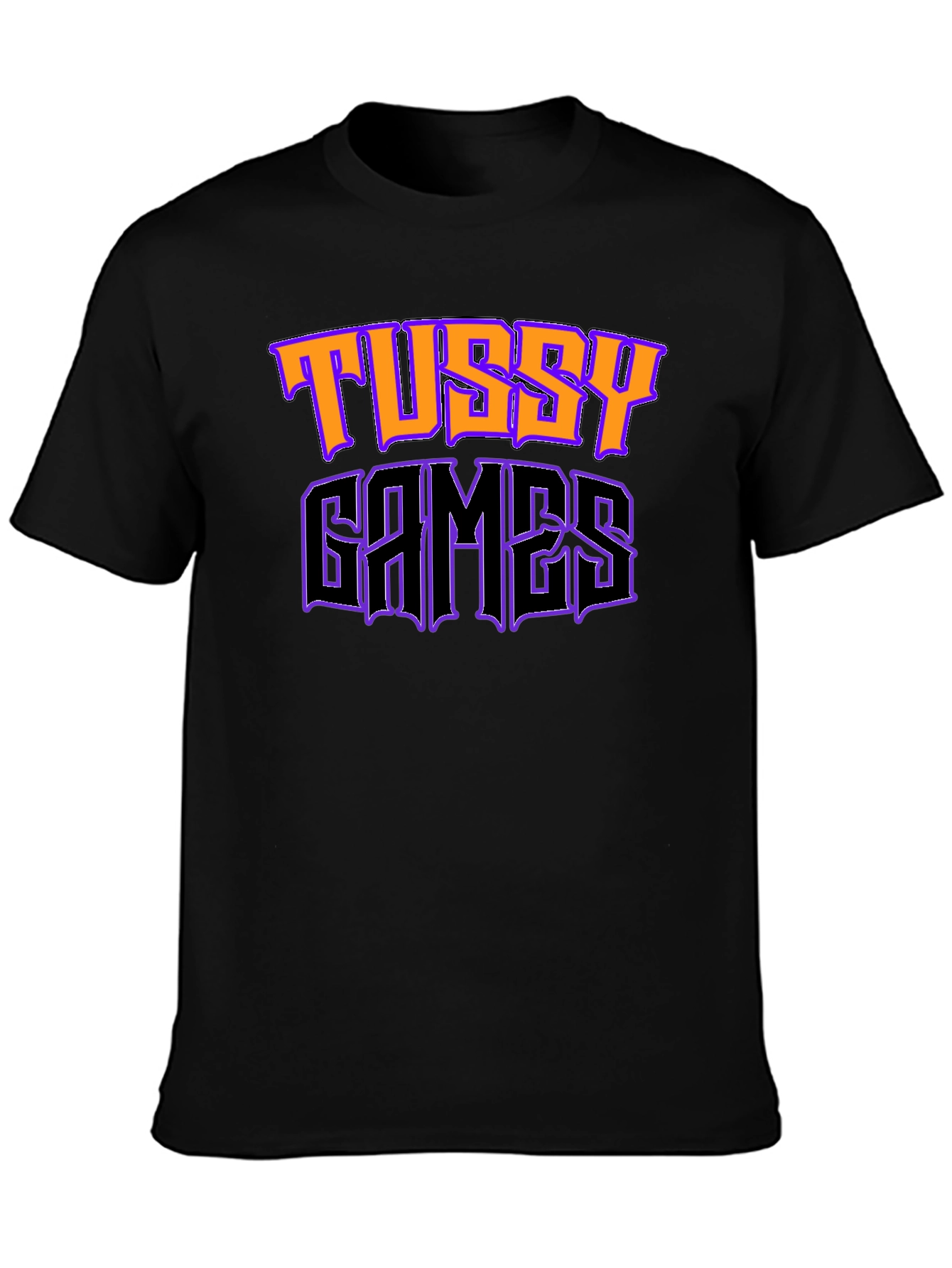 Tussy Games Graphic T-Shirt | Black