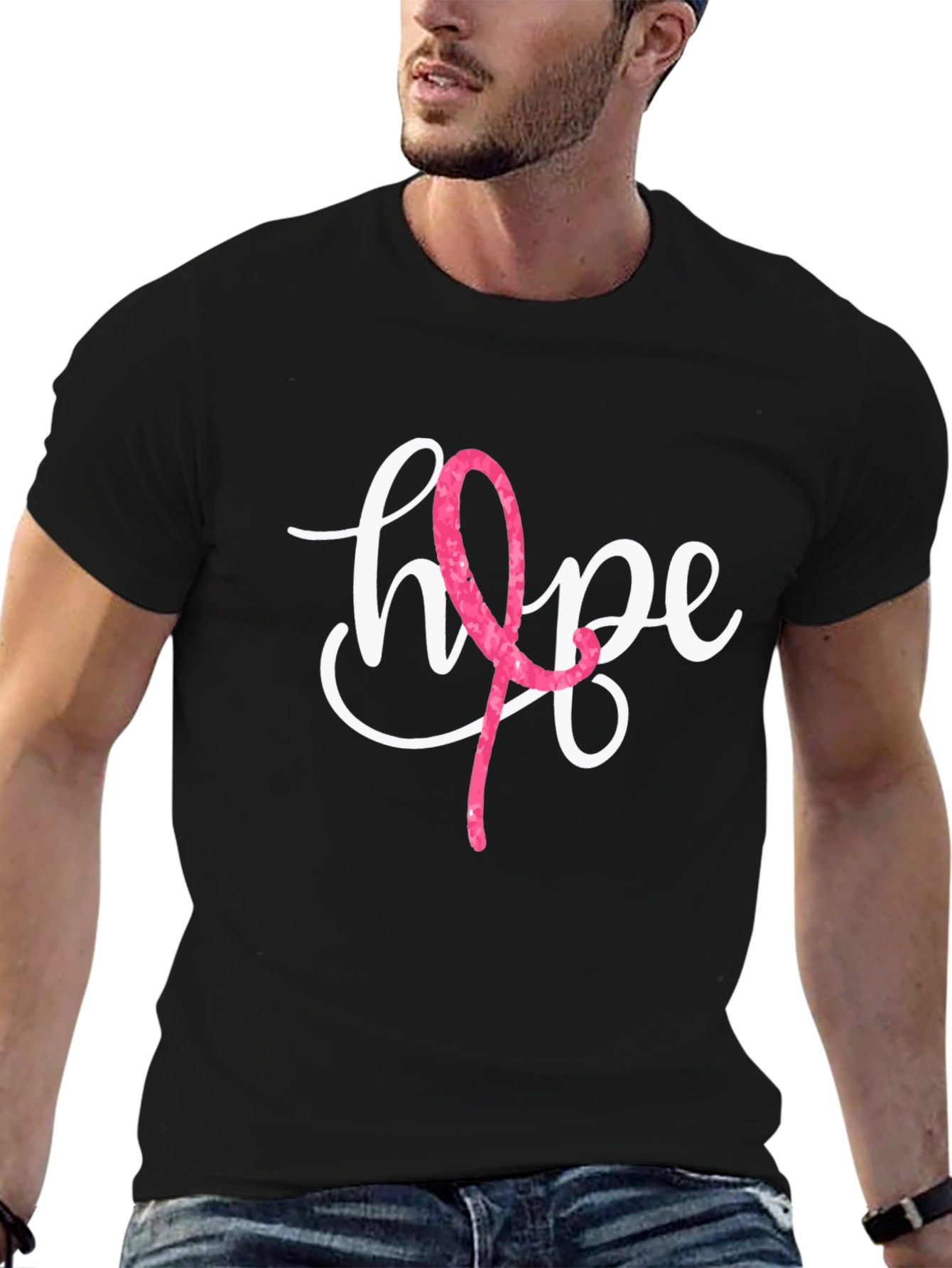 Hope Ribbon Graphic Tee