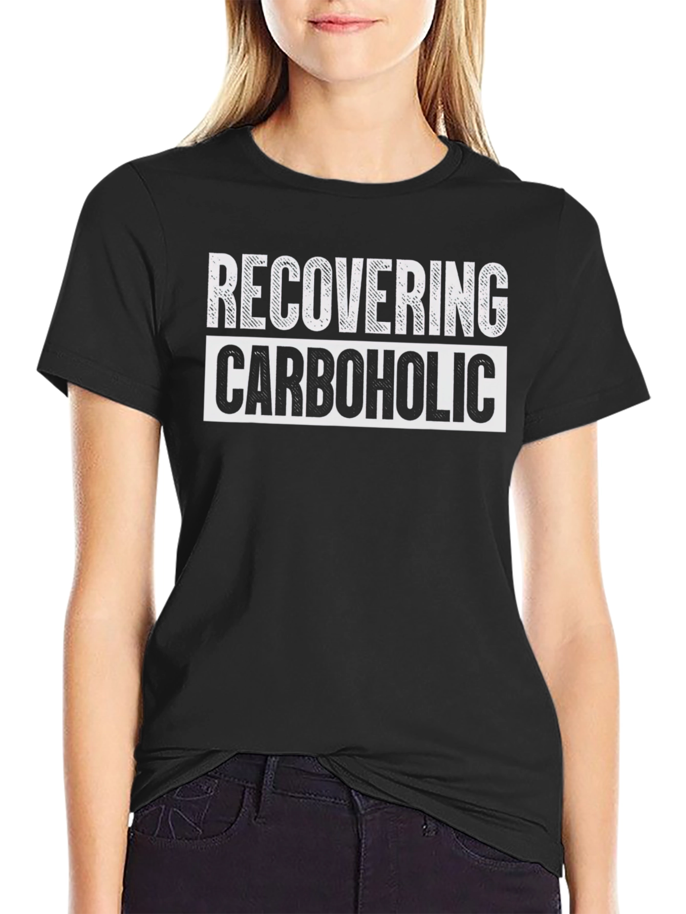 Recovering Carboholic Graphic Tee - Unisex