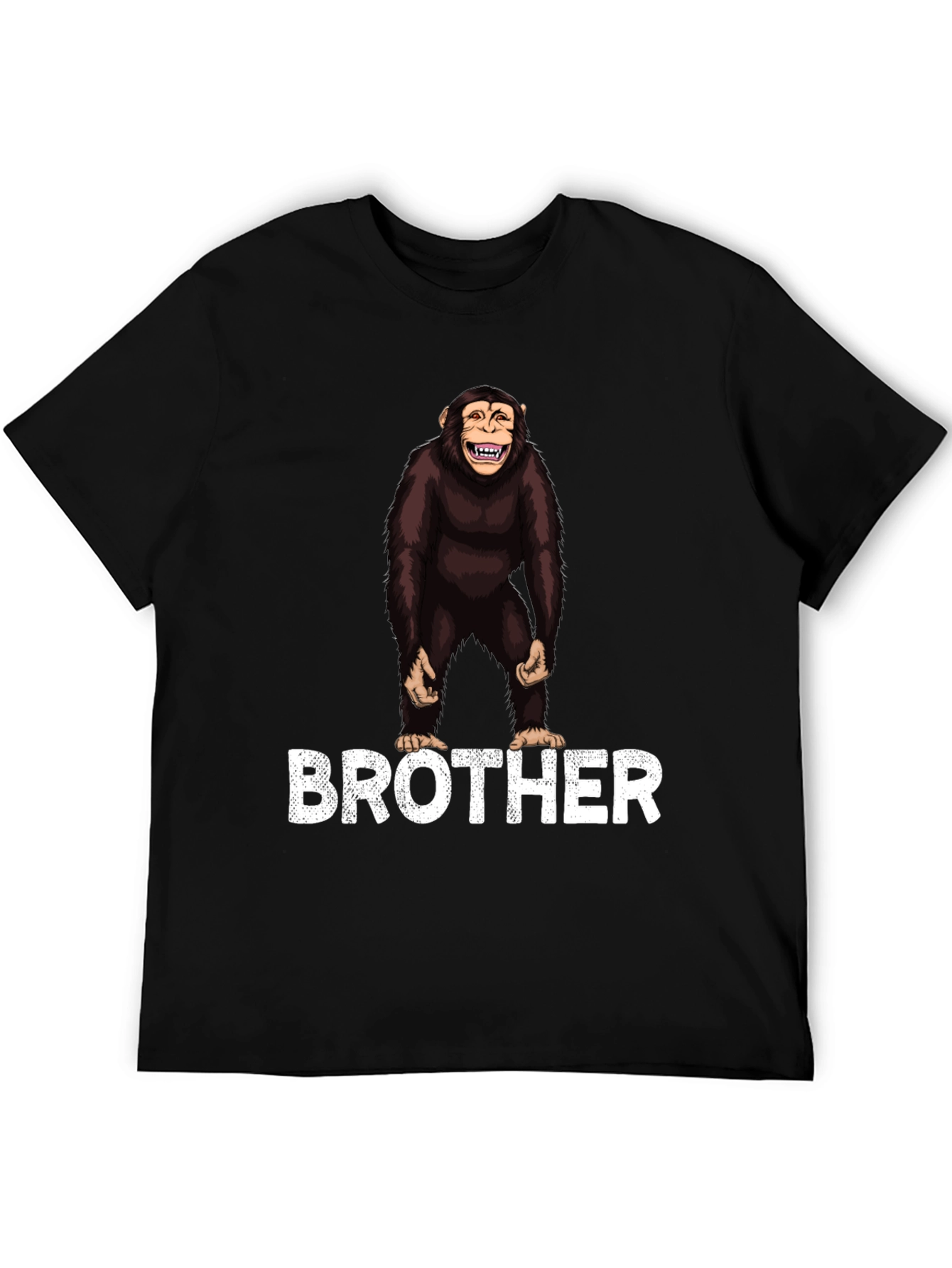 Chimpanzee Brother Graphic T-Shirt