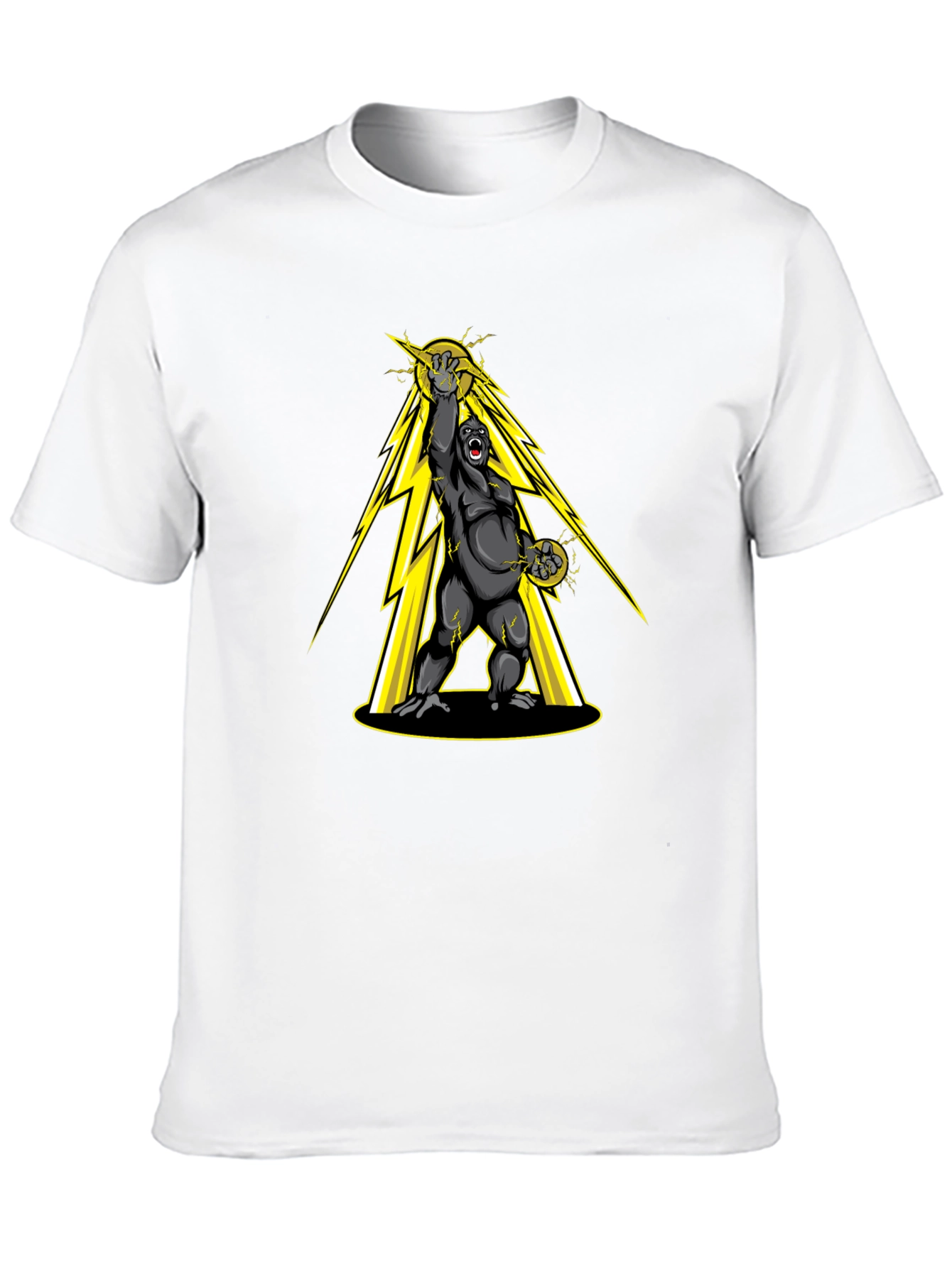 Electric Gorilla Graphic T-Shirt